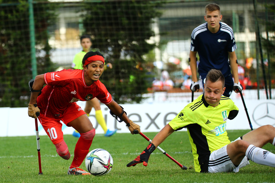 Timnas Amputasi Indonesia Kalahkan Jerman