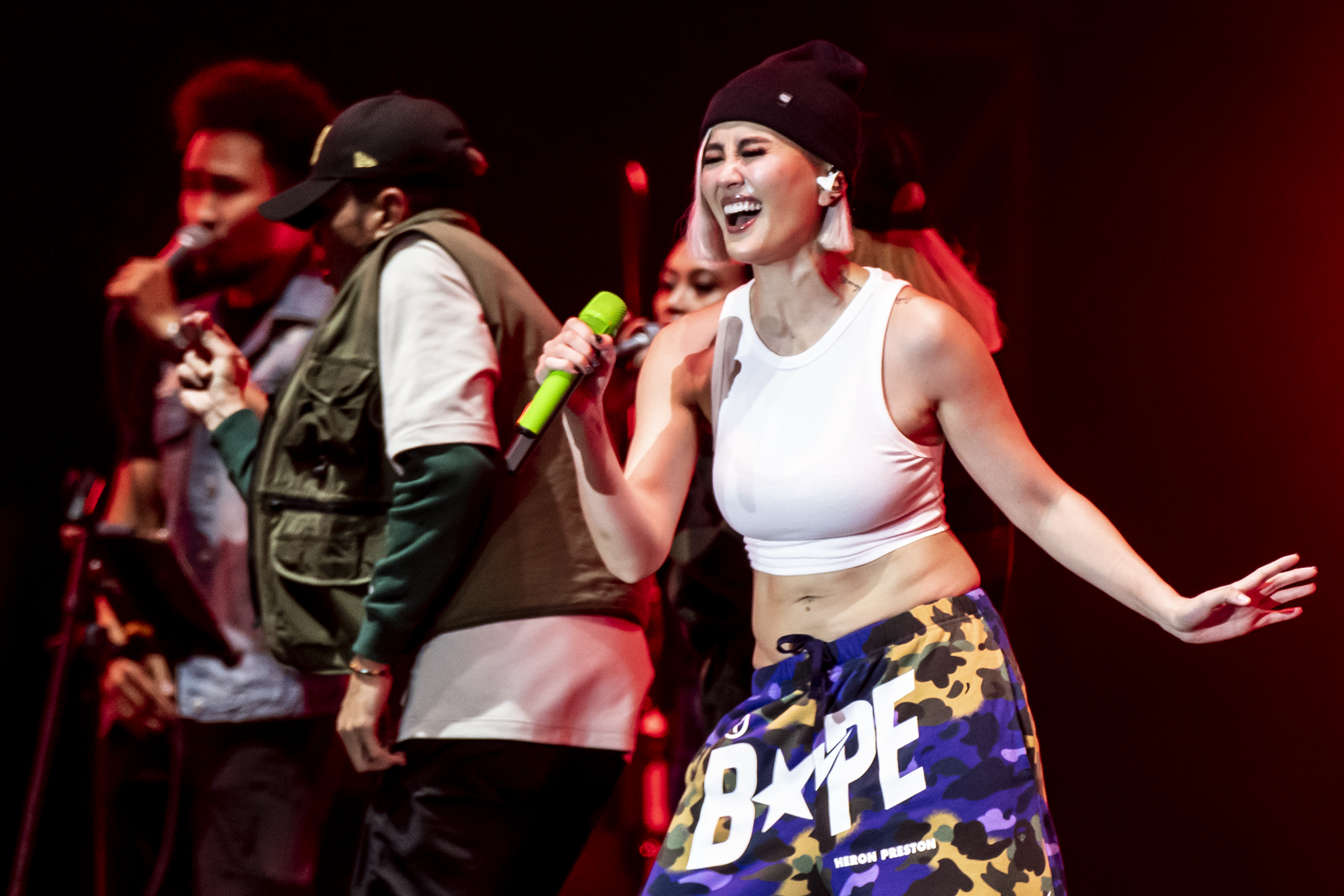 Penampilan Agnez Mo di Synchronize Fest