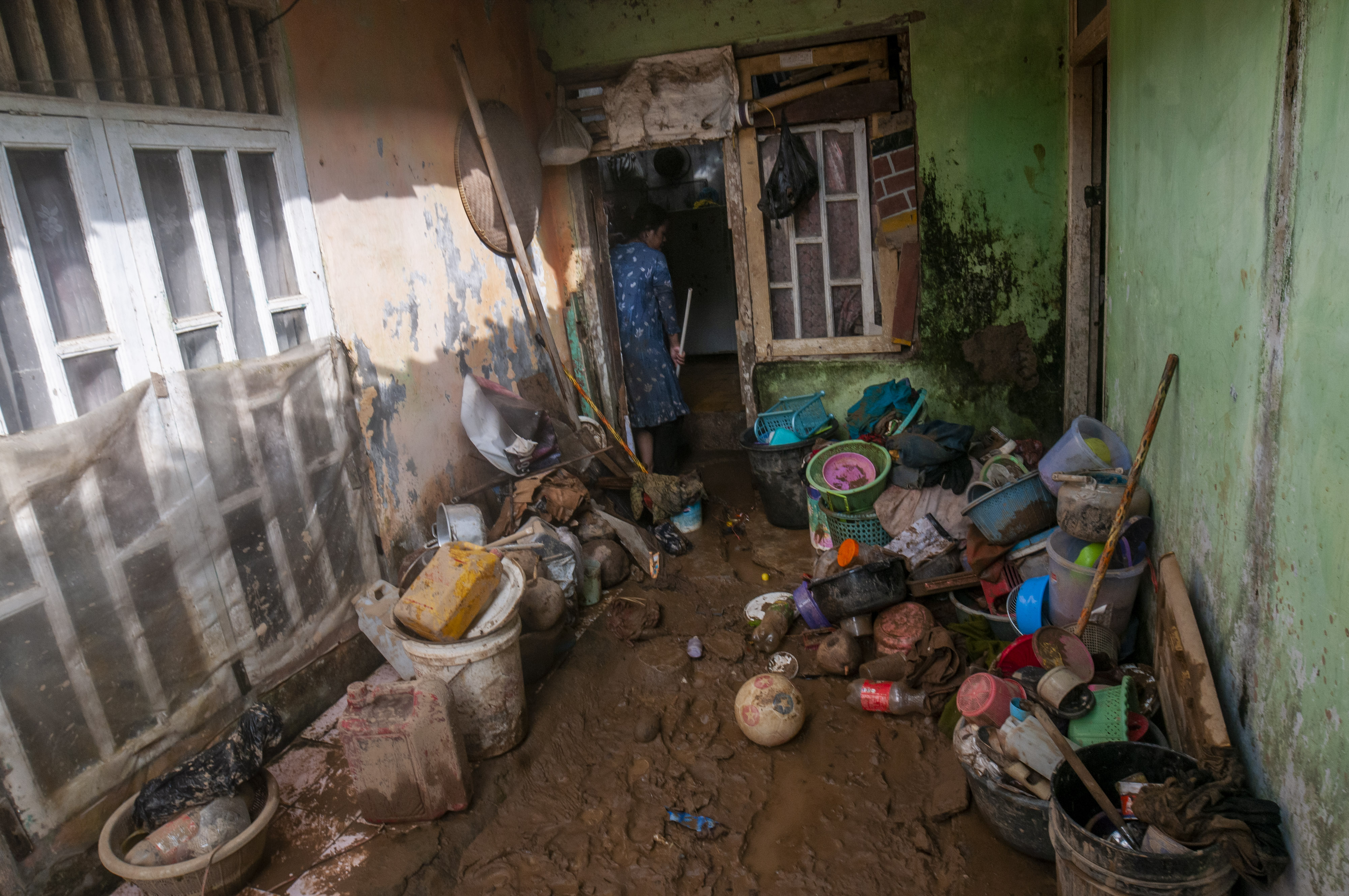 Pascabencana Banjir Bandang di Lebak