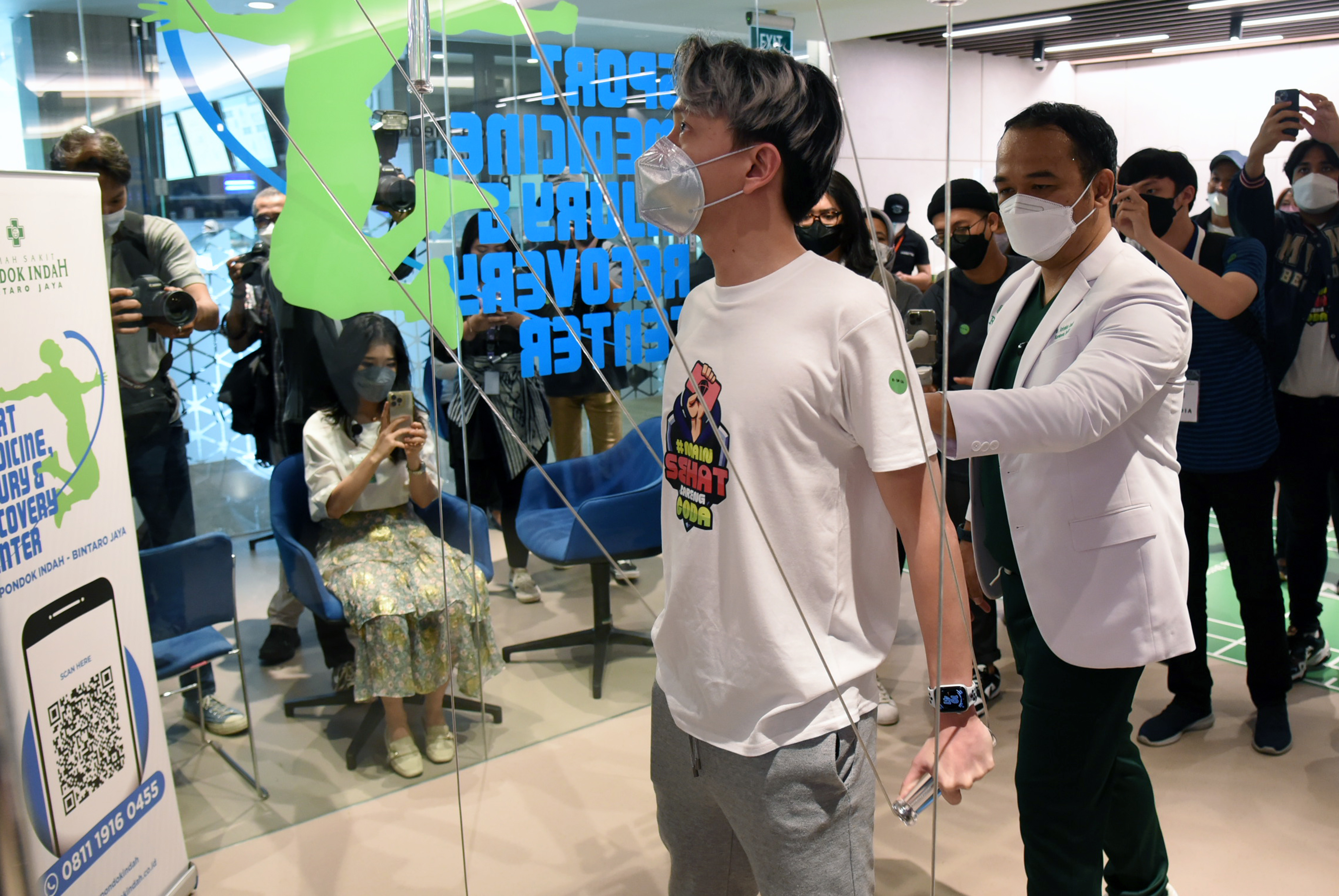 Edukasi Kesehatan Pemain E-Sport Indonesia