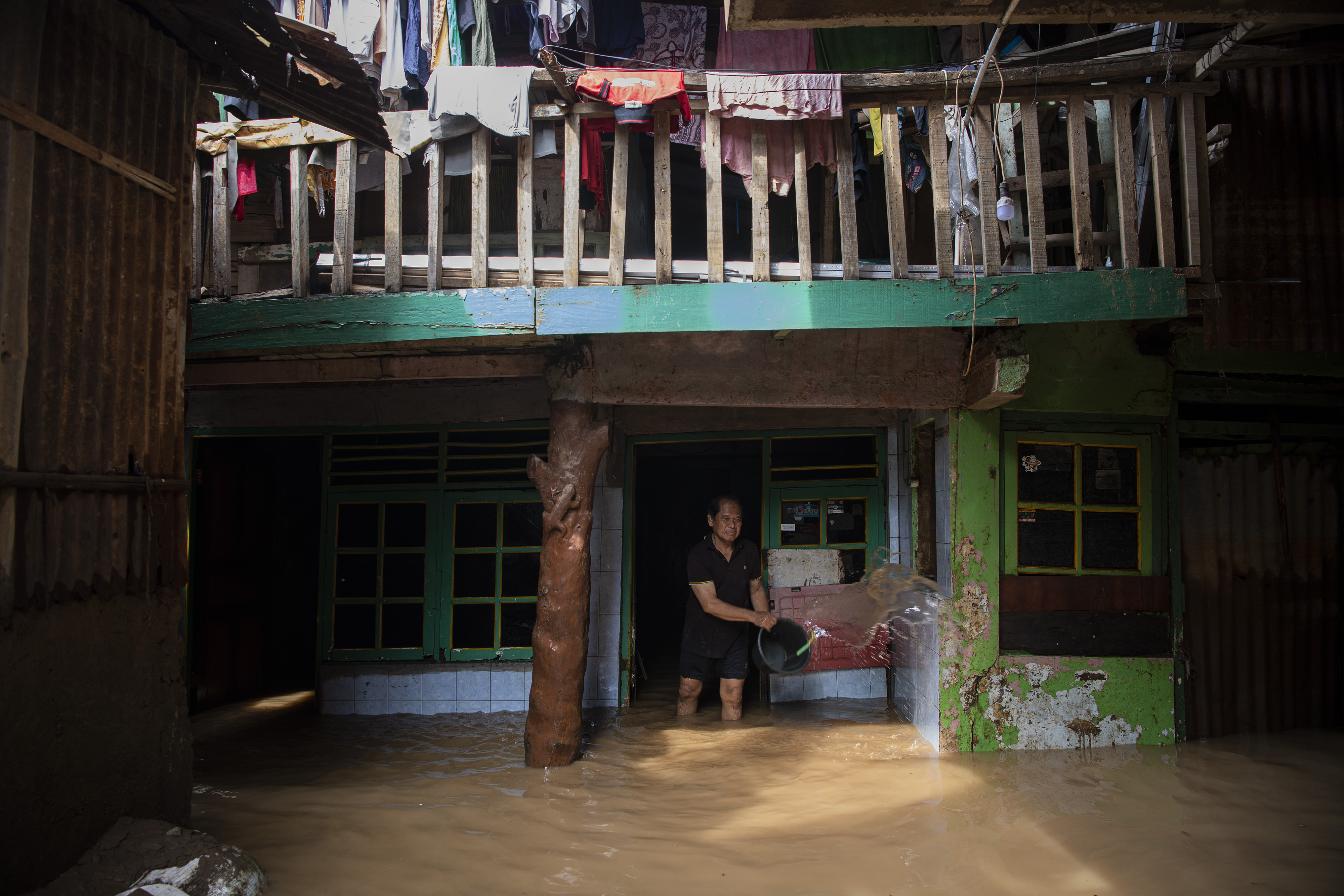 Banjir di Cawang Jakarta Timur