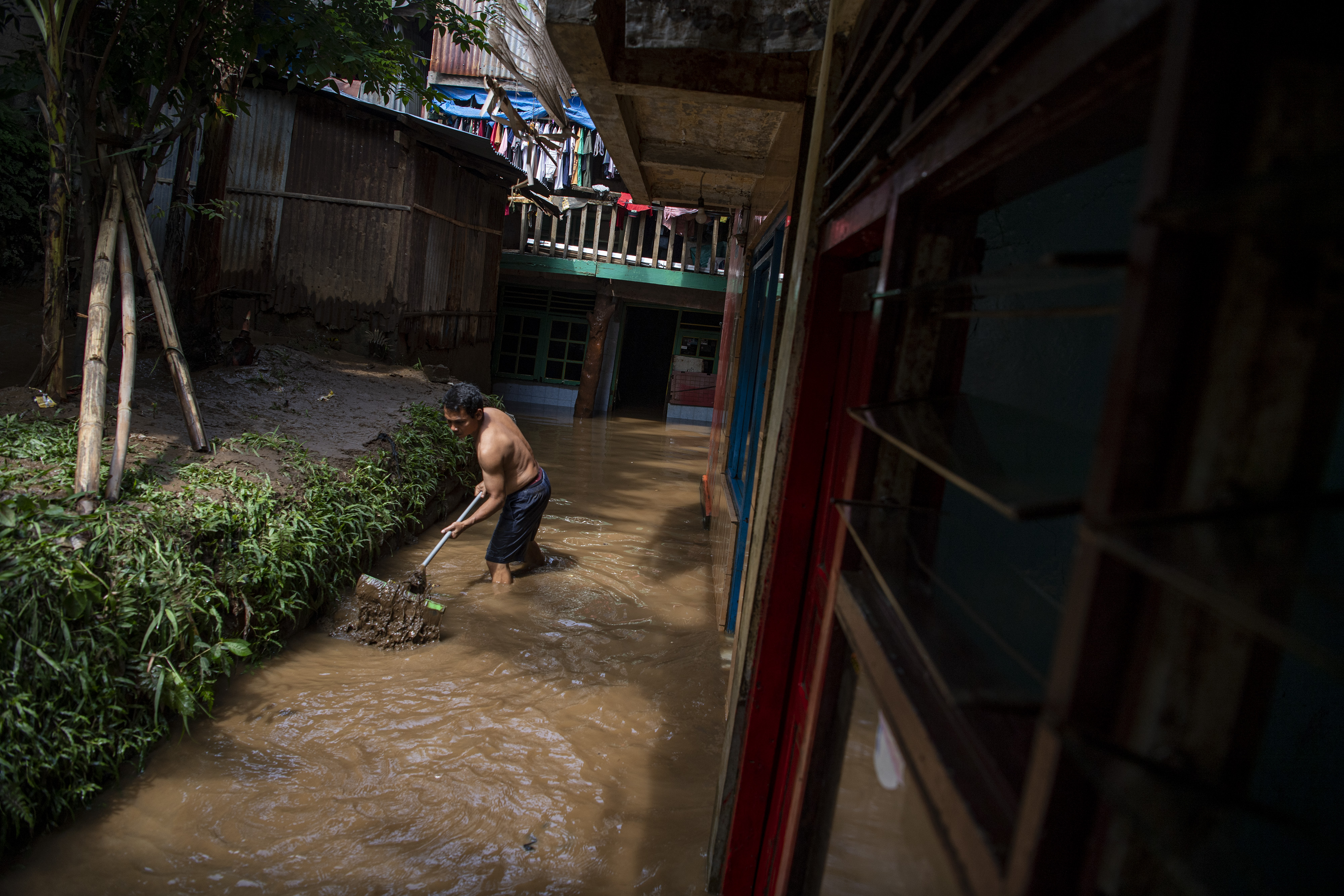 Banjir di Cawang Jakarta Timur