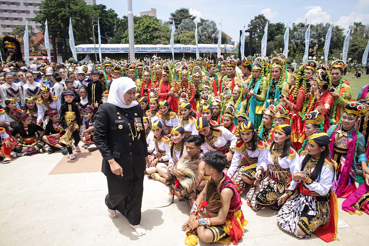 Peringatan HUT ke-77 Jawa Timur 