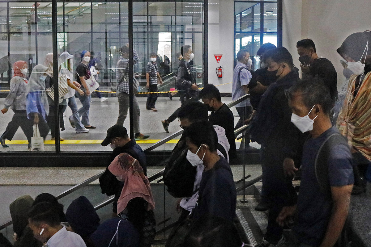 Jumlah Penumpang KRL Meningkat