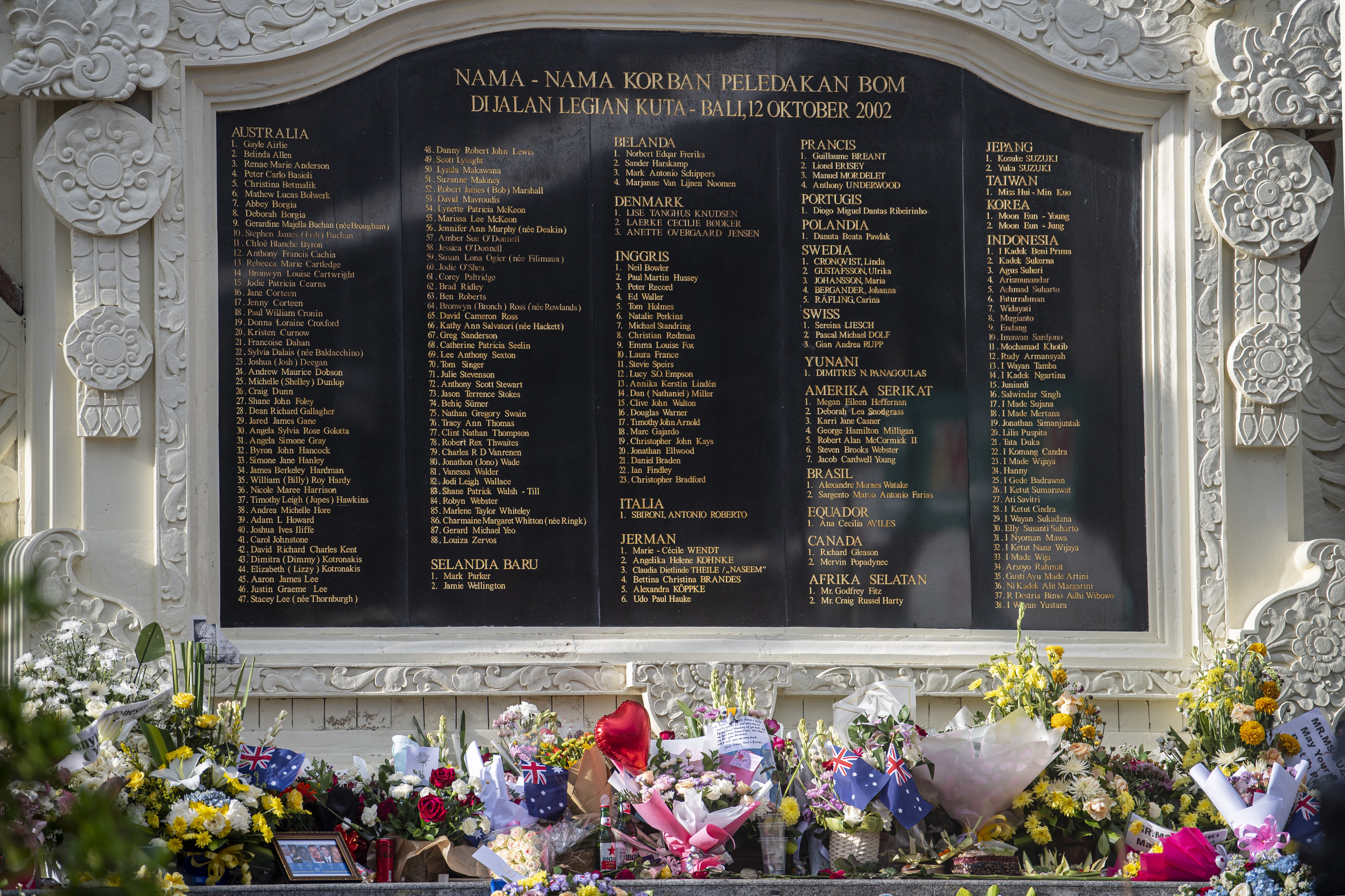 Peringatan 20 Tahun Tragedi Bom Bali