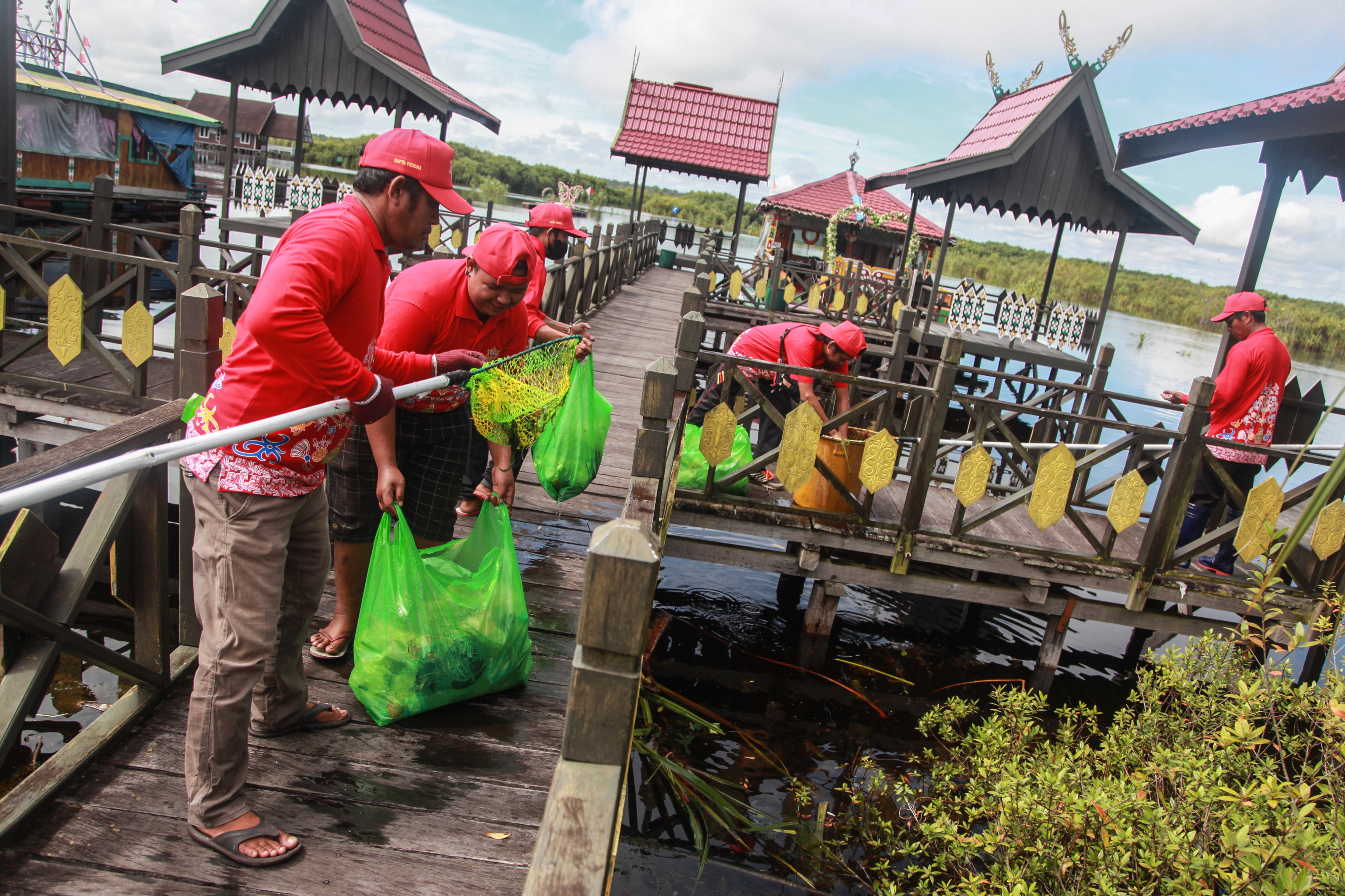 Aksi Gerakan Sapta Pesona di Destinasi Wisata