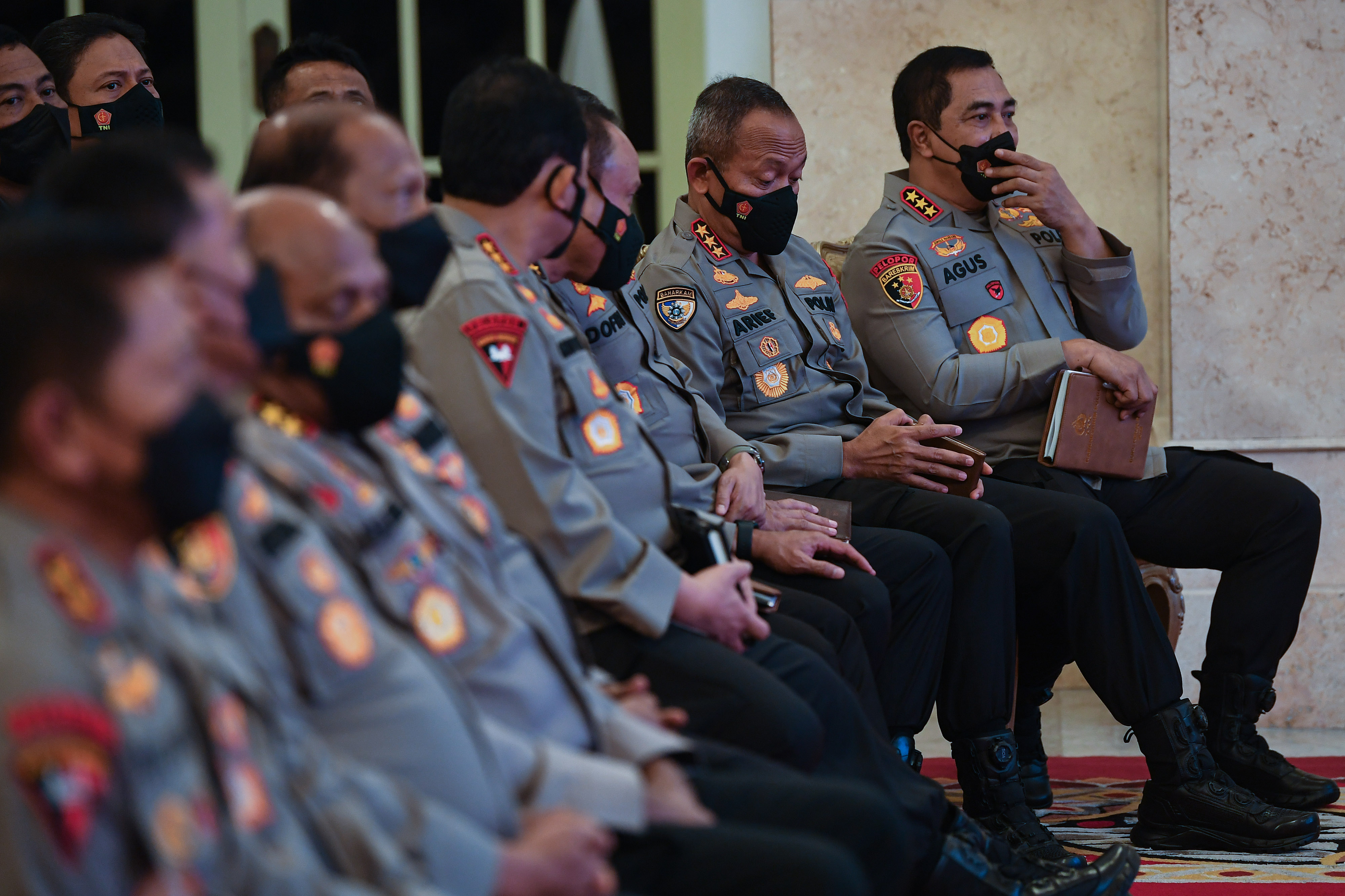 Pengarahan Presiden Jokowi Kepada Polri