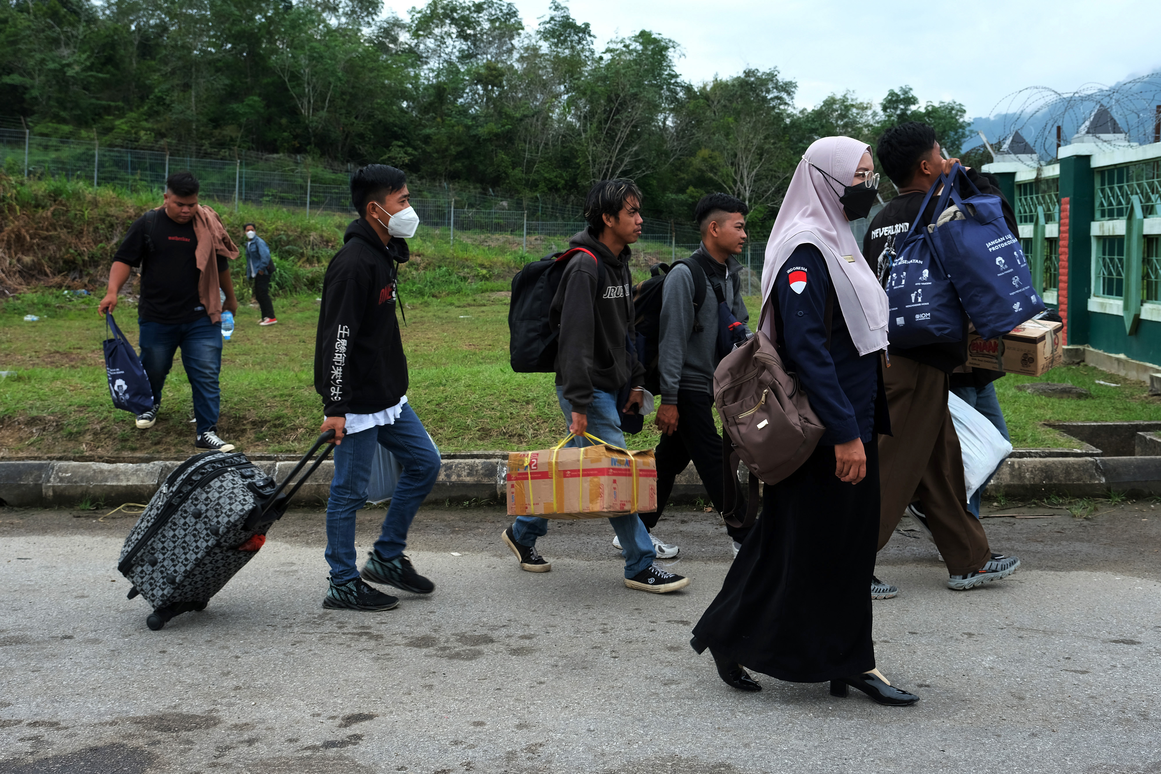 Pemberangkatan PMI ke Malaysia