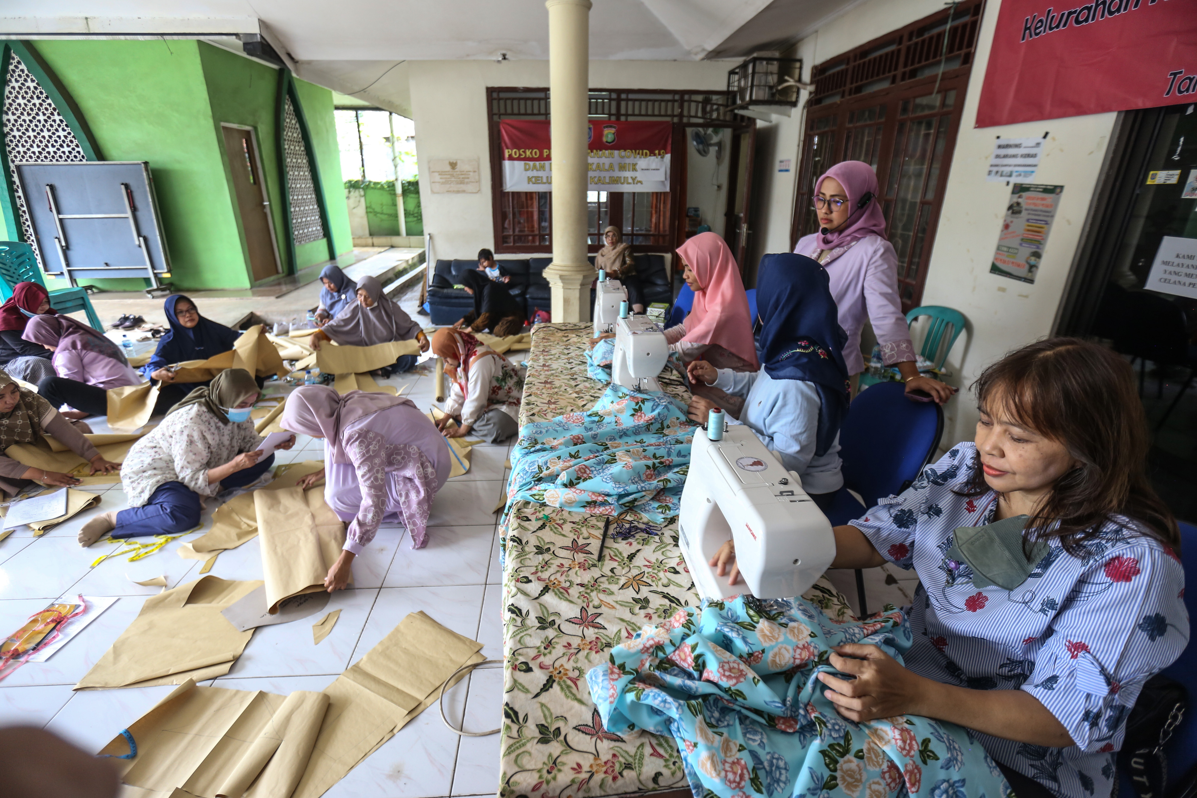 Pelatihan Menjahit Gratis di Depok