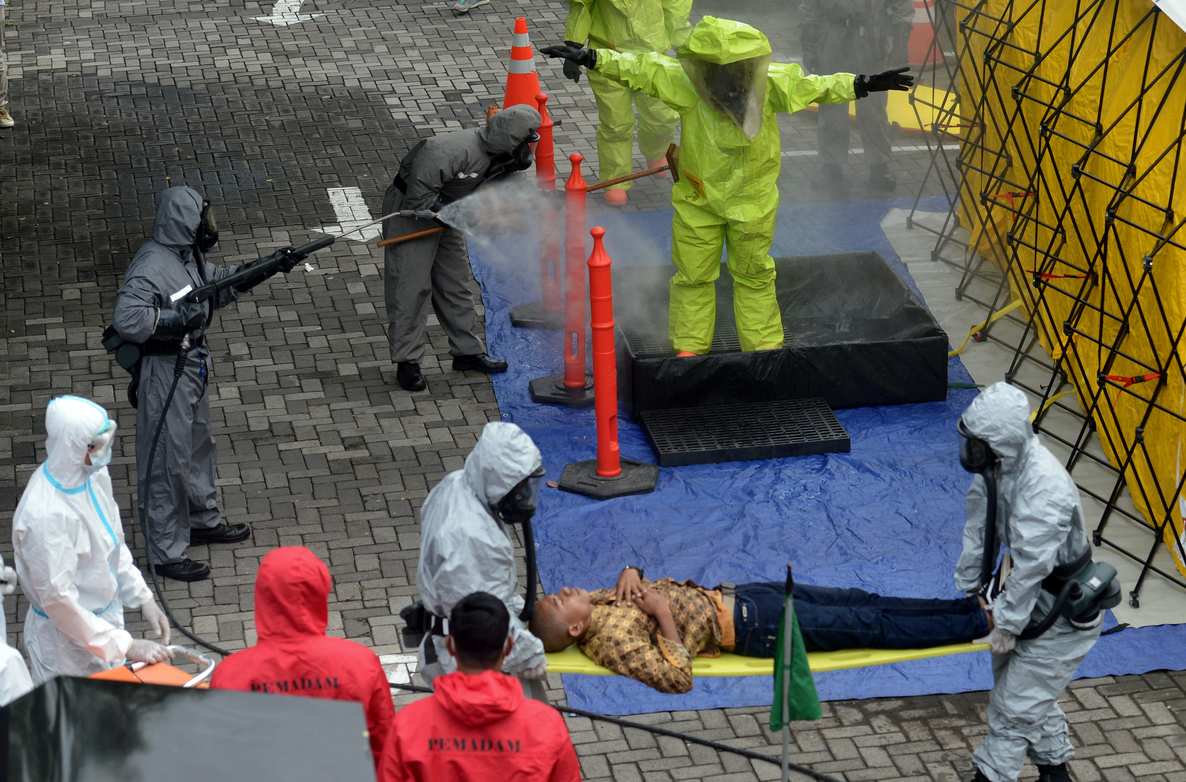 Simulasi Penanggulangan Terorisme Jelang KTT G20