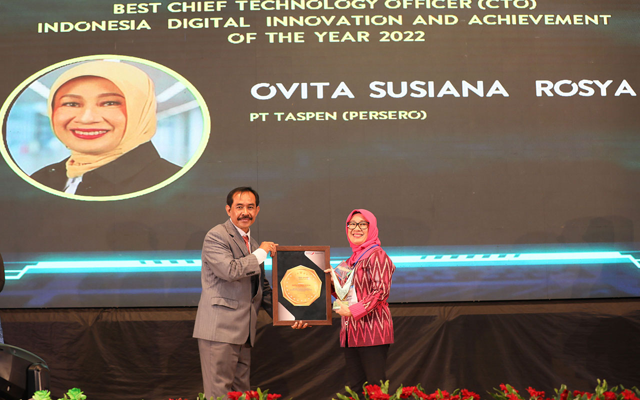 Taspen Raih Penghargaan Inovasi Digital