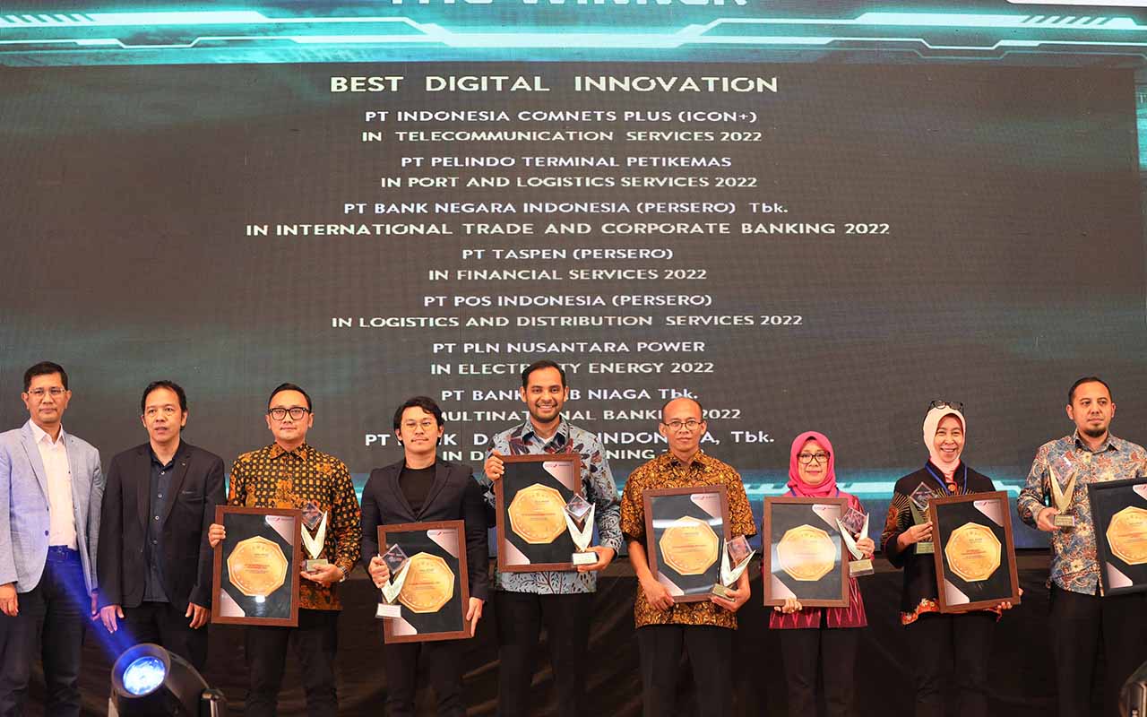 Taspen Raih Penghargaan Inovasi Digital