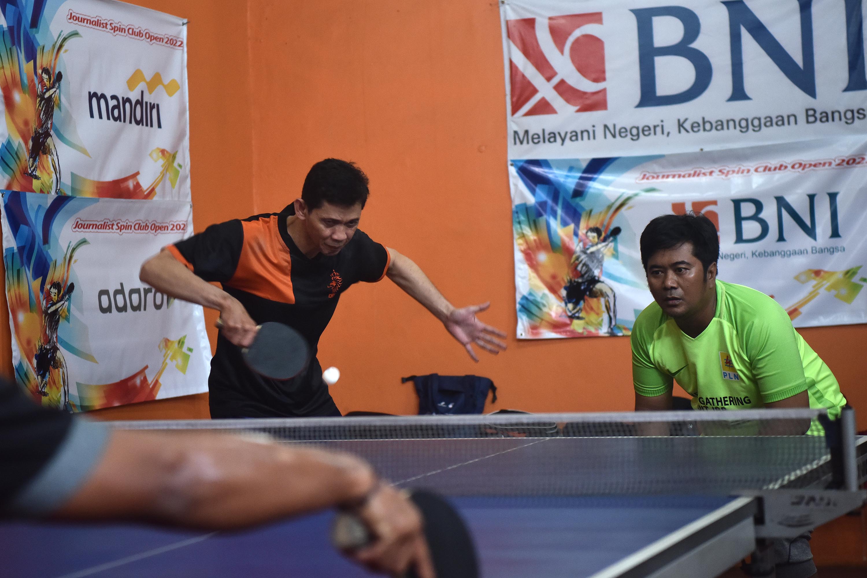 Turnamen Tenis Meja Antar Wartawan