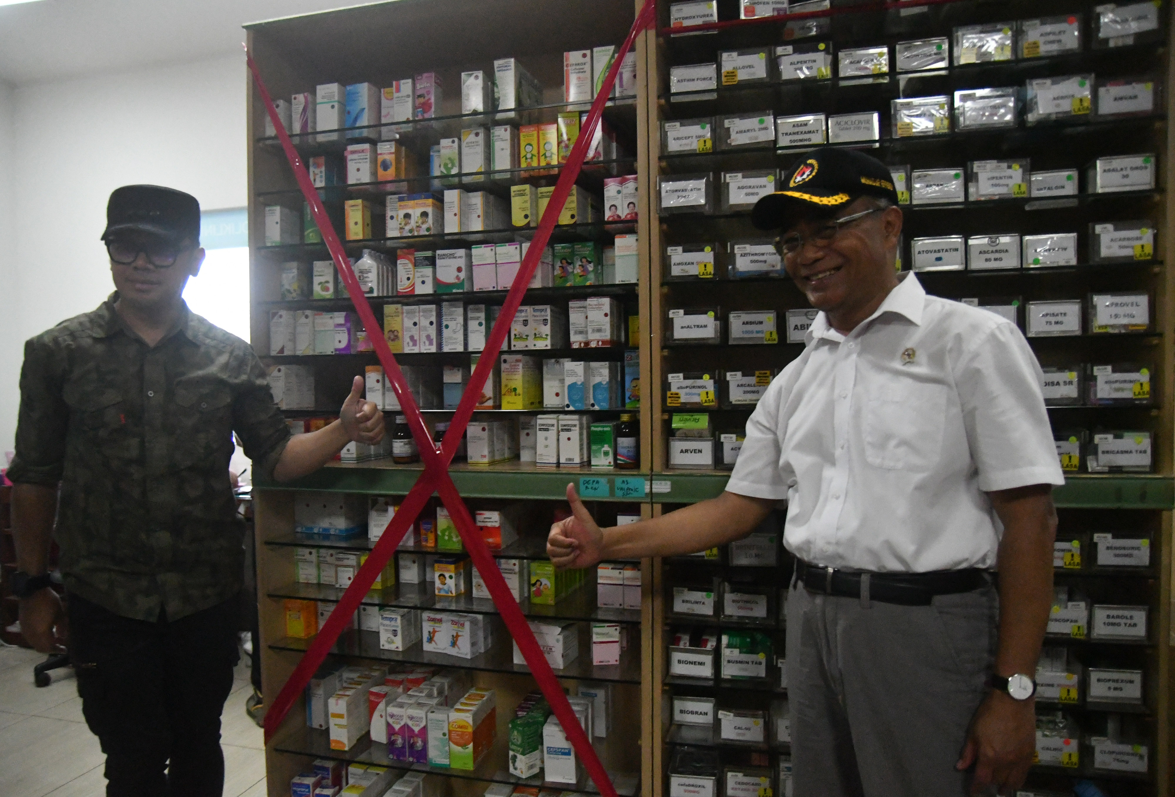 Sidak Penjualan Obat Sirup di Kota Bogor