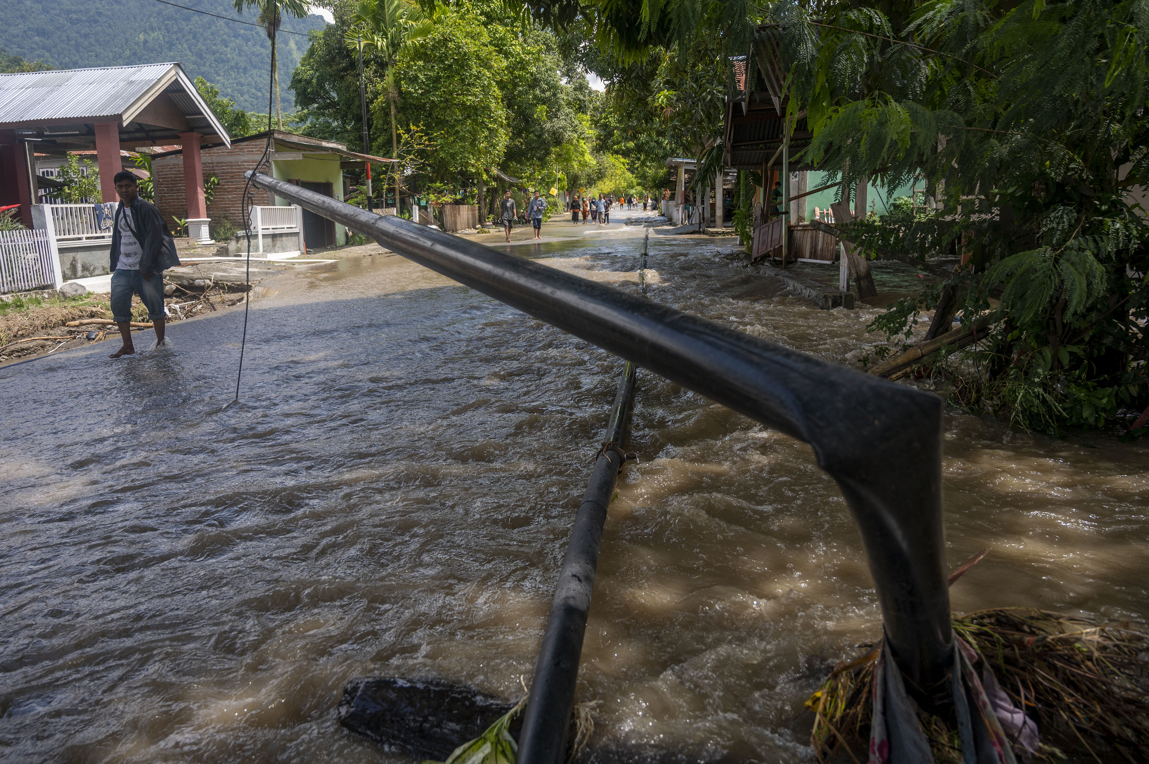 Banjir Luapan Sungai di Sigi