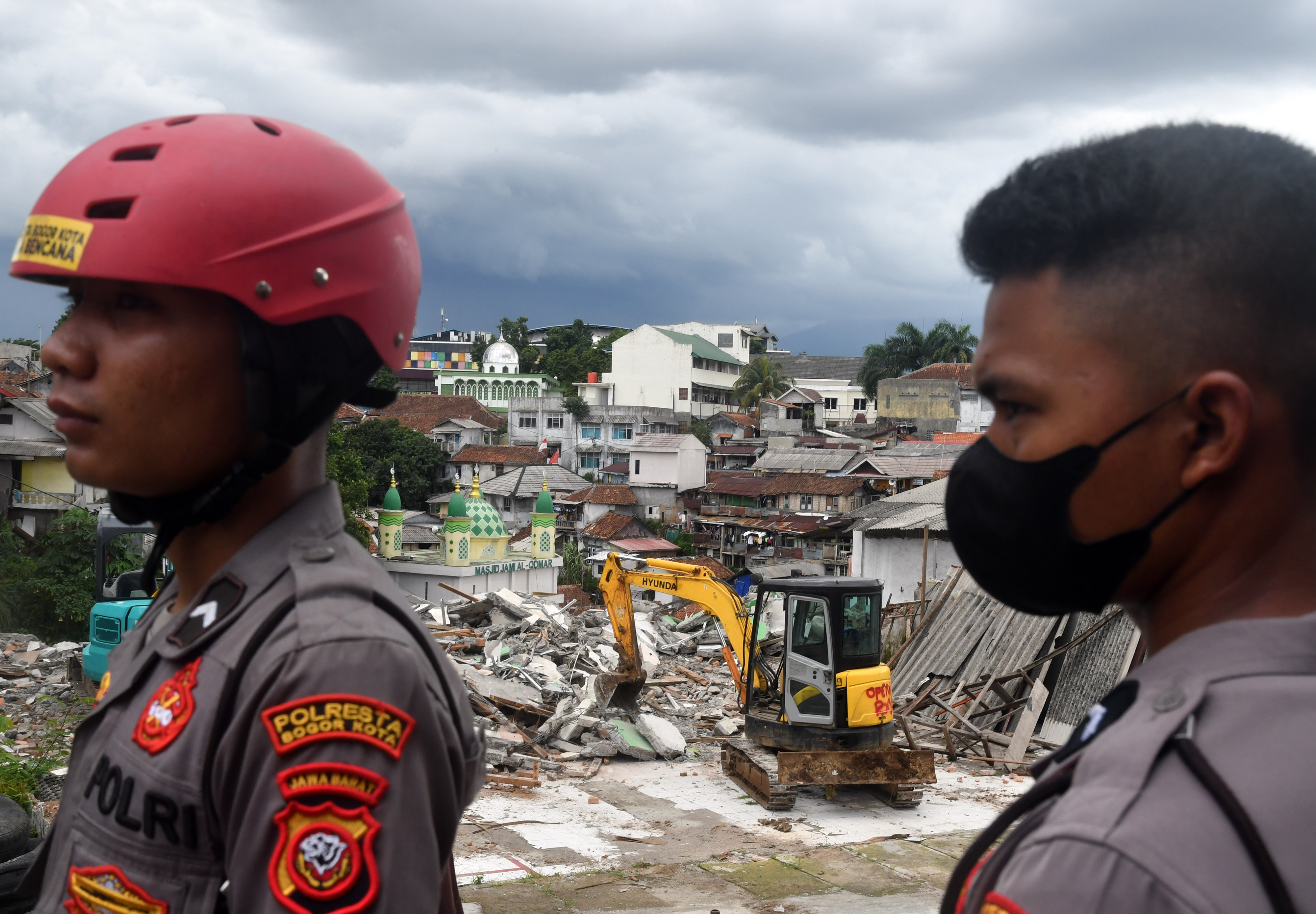 Pembongkaran Bangunan Tanpa Izin di Bogor