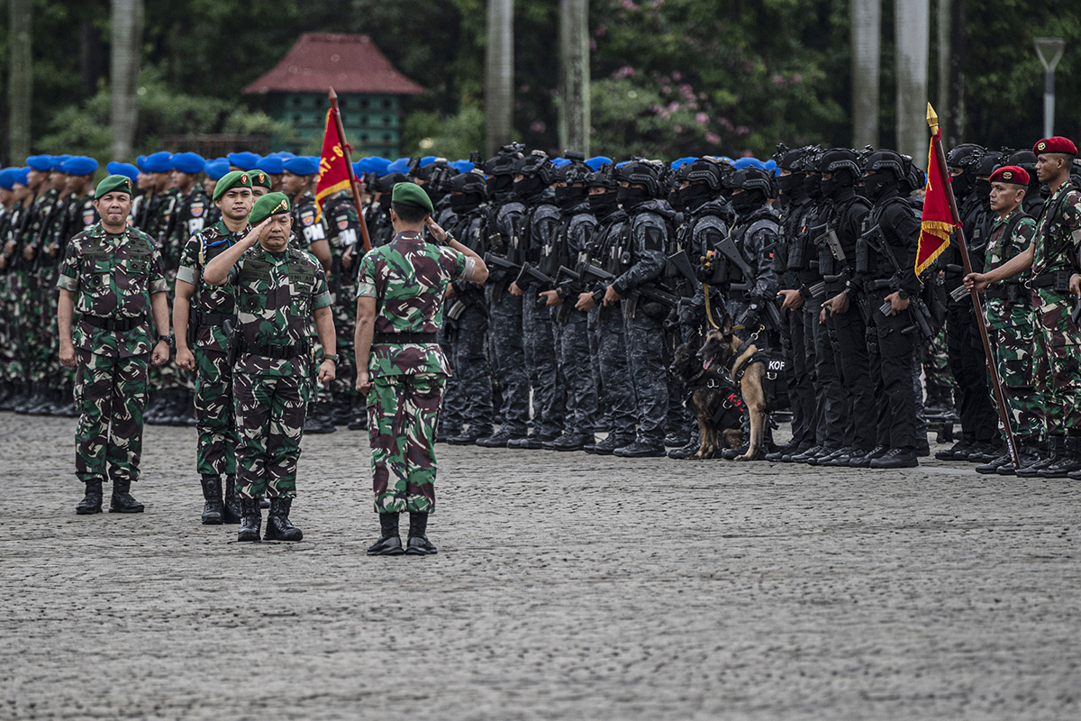 Apel Gelar Pasukan TNI Angkatan Darat 