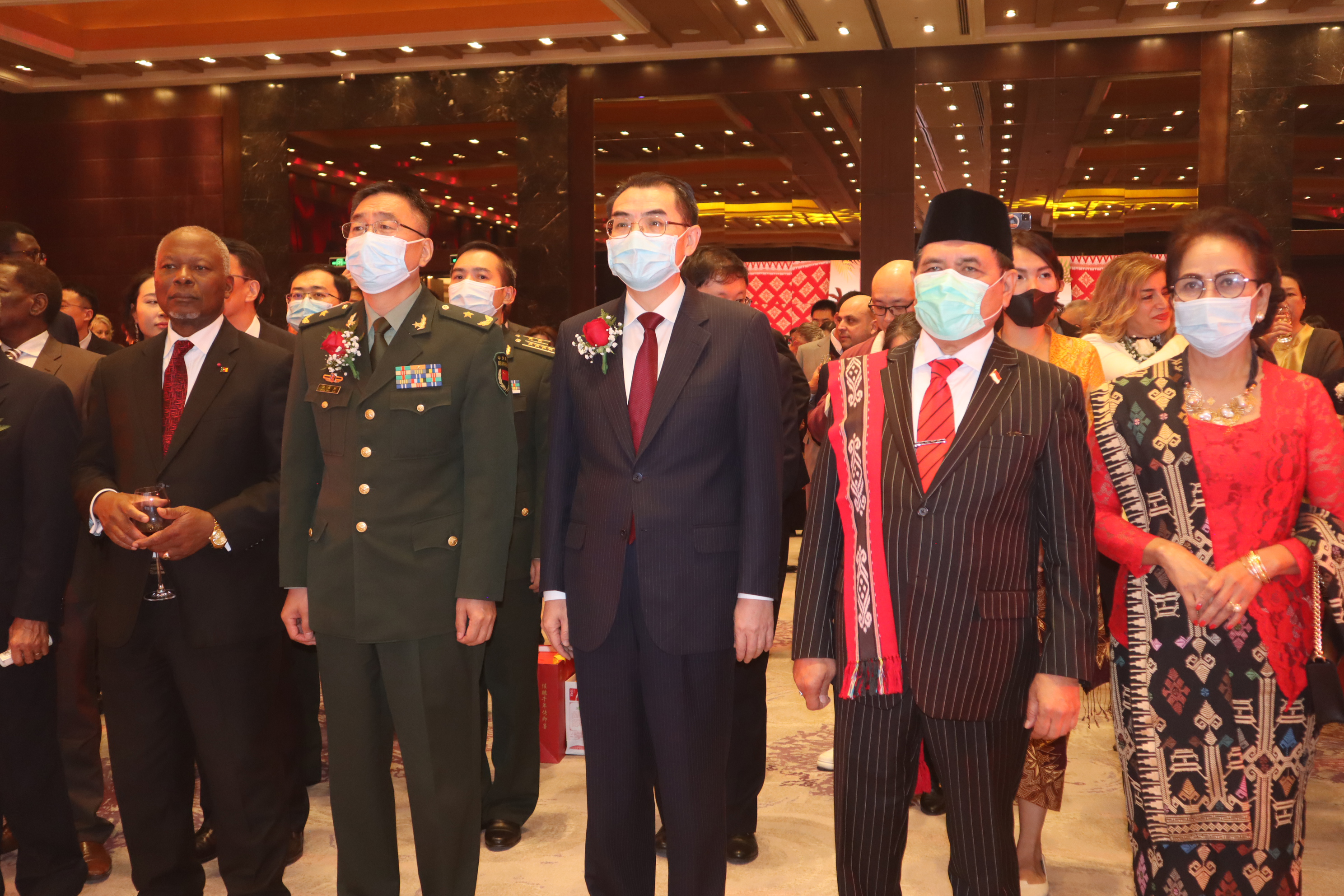 Resepsi Diplomatik HUT Ke-77 RI Di Beijing