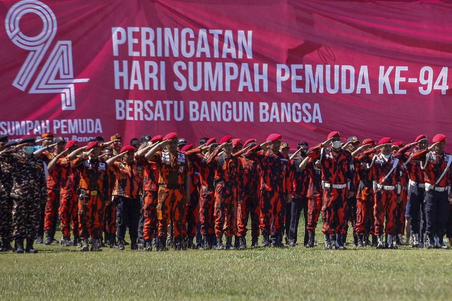 Upacara Peringatan Hari Sumpah Pemuda Di Kabupaten Bogor