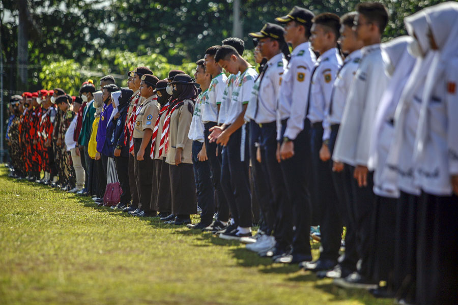 Upacara Peringatan Hari Sumpah Pemuda Di Kabupaten Bogor