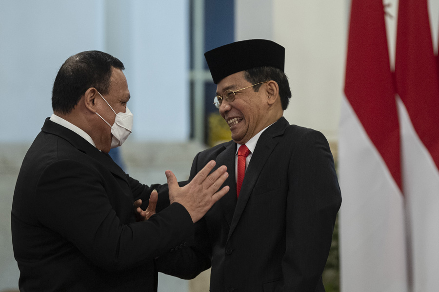 Presiden Lantik Johanis Tanak Sebagai Wakil Ketua KPK