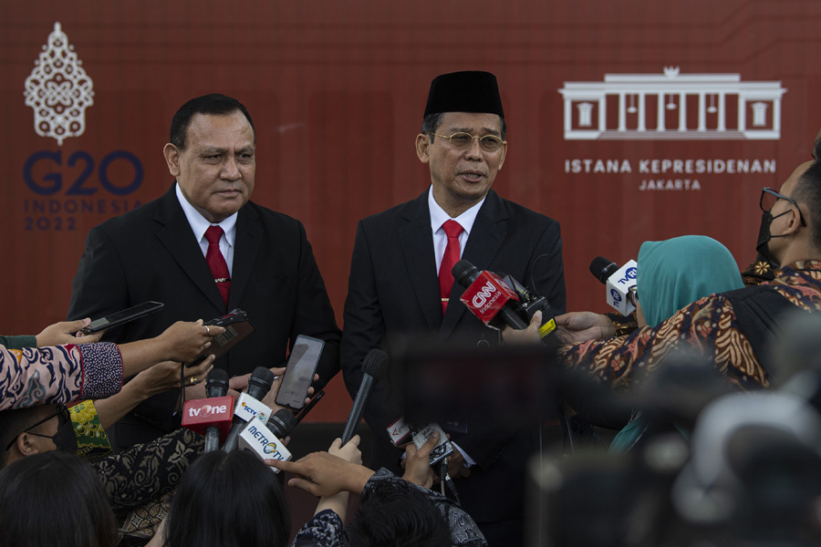 Presiden Lantik Johanis Tanak Sebagai Wakil Ketua KPK