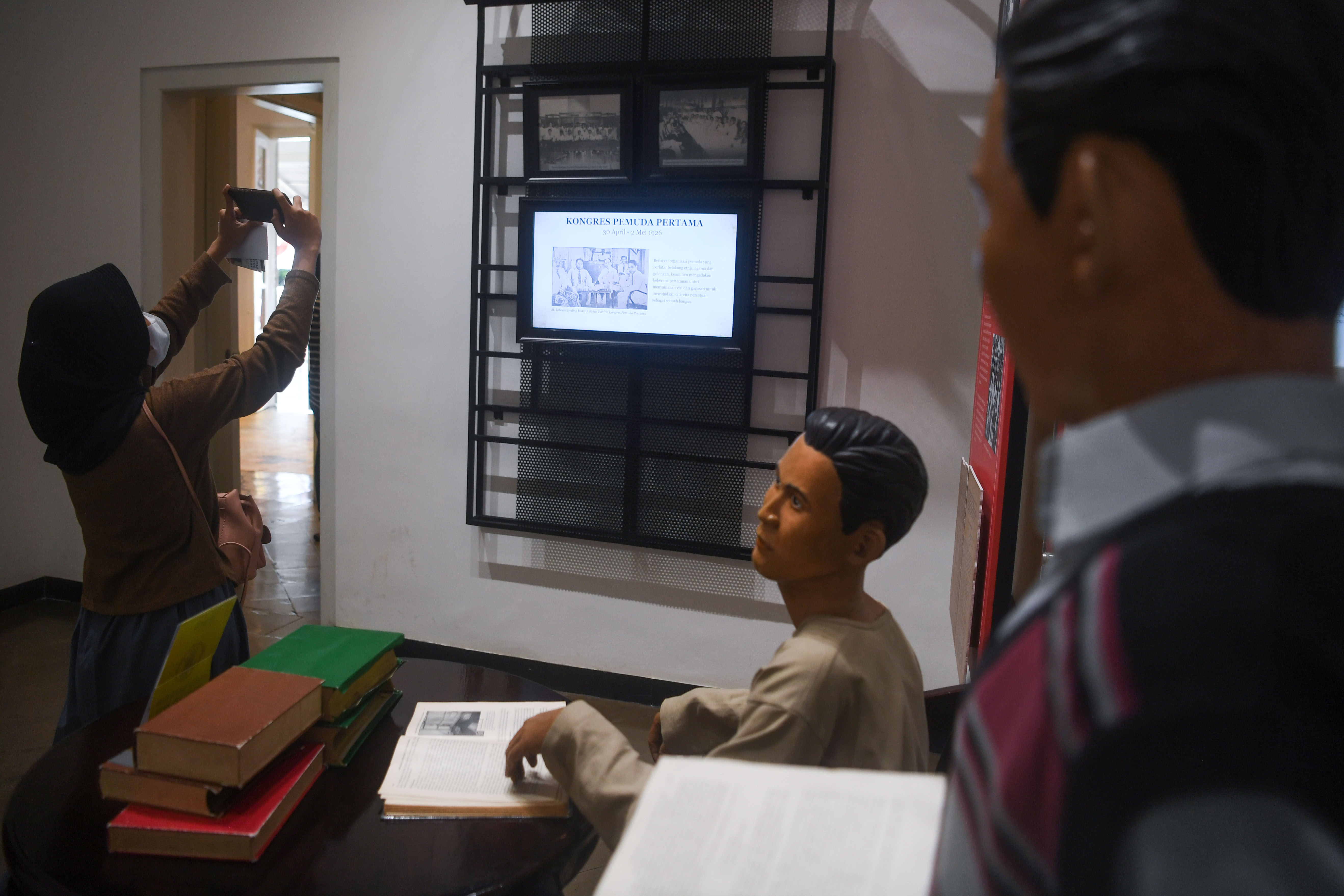 Murid SD Peringati Hari Sumpah Pemuda di Museum