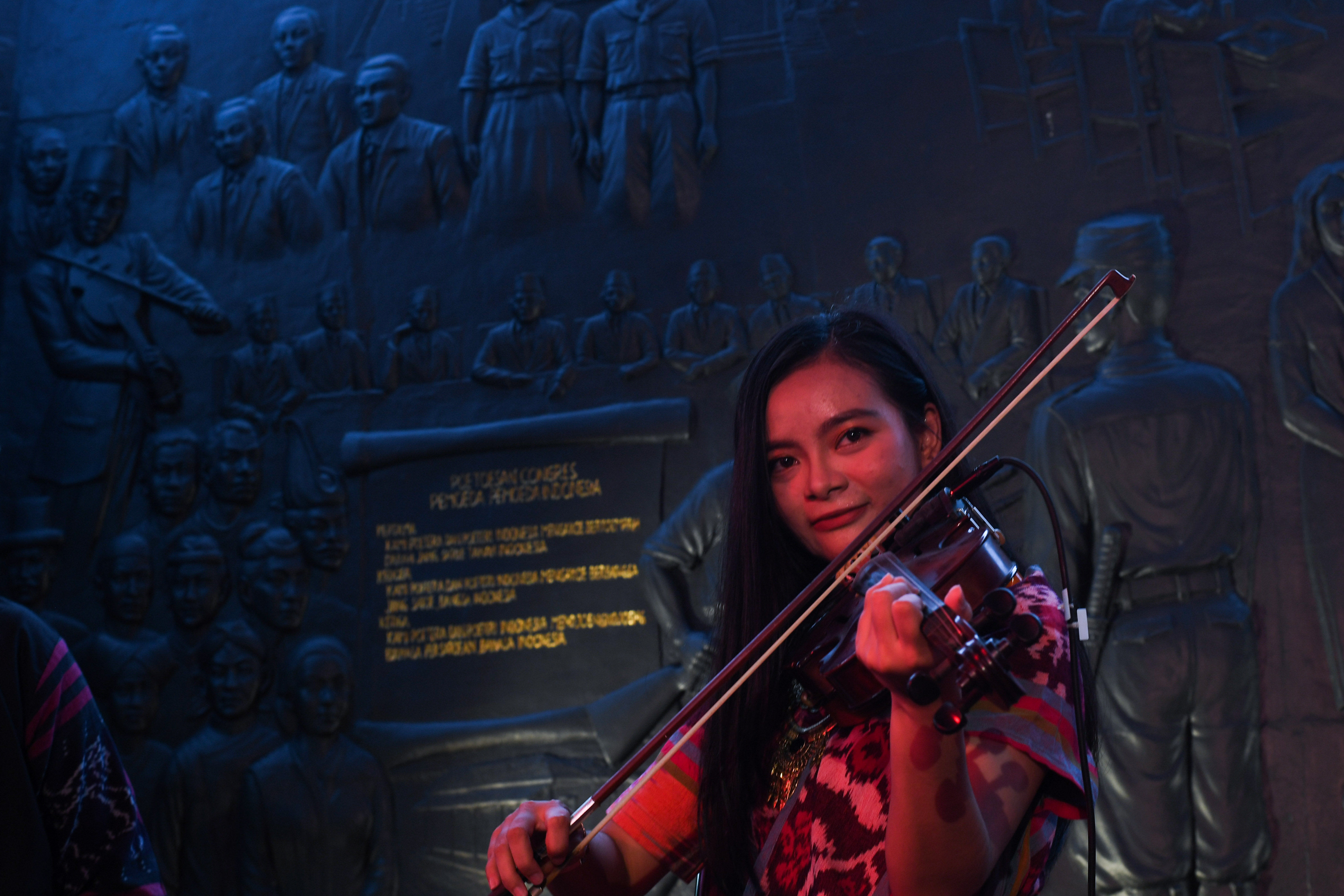 Murid SD Peringati Hari Sumpah Pemuda di Museum