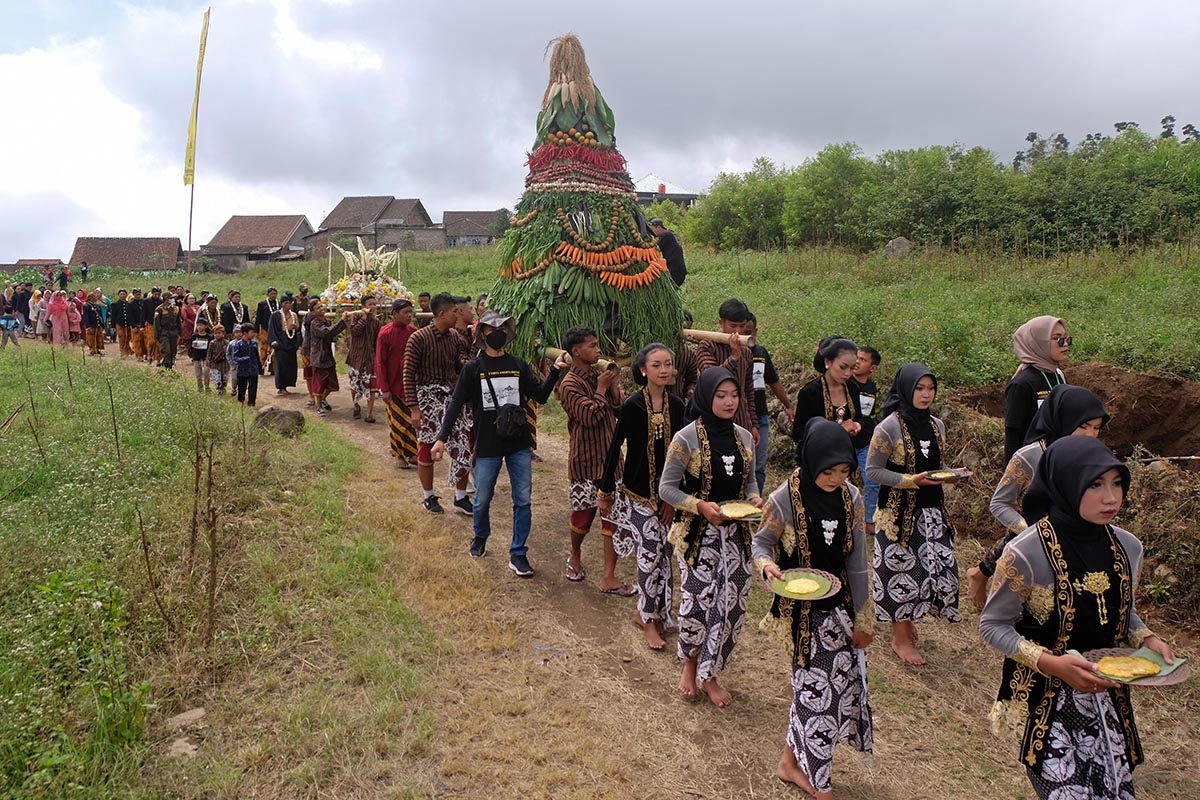 Merti Tirta Amerta Bhumi di Situs Liyangan