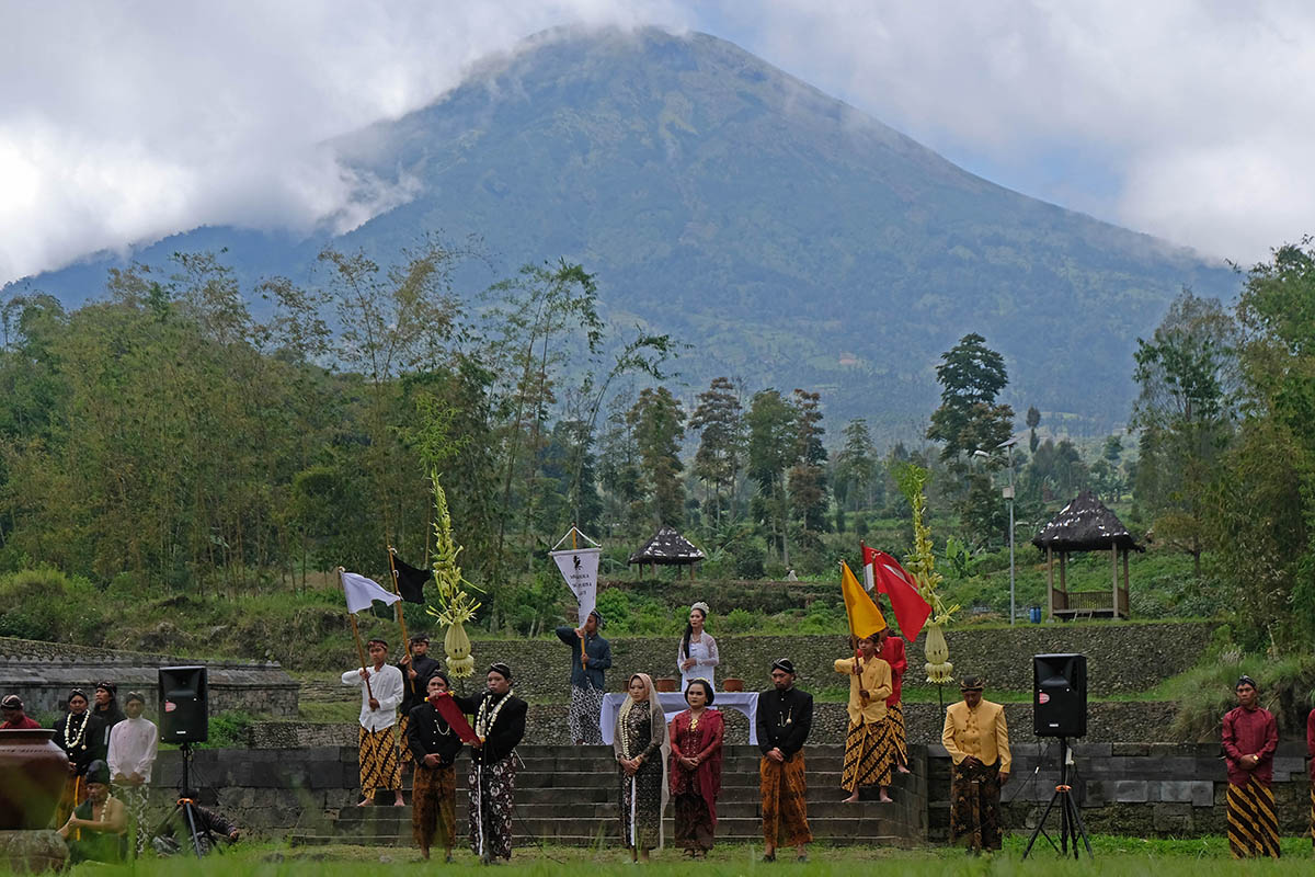 Merti Tirta Amerta Bhumi di Situs Liyangan