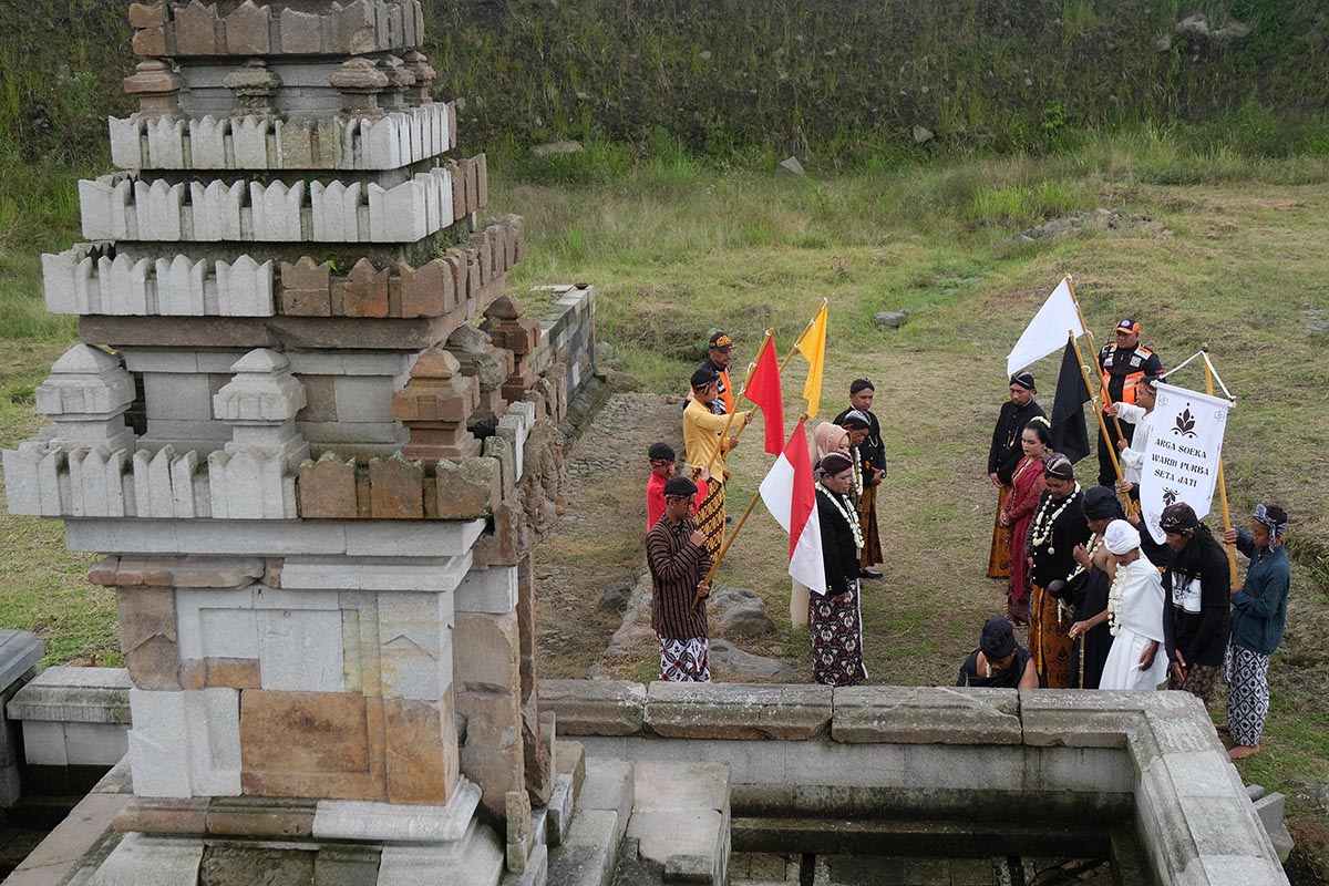Merti Tirta Amerta Bhumi di Situs Liyangan