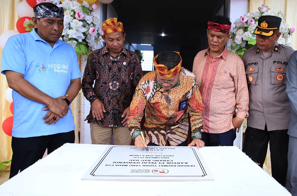 Peresmian Kantor Pelni Cabang Bau Bau