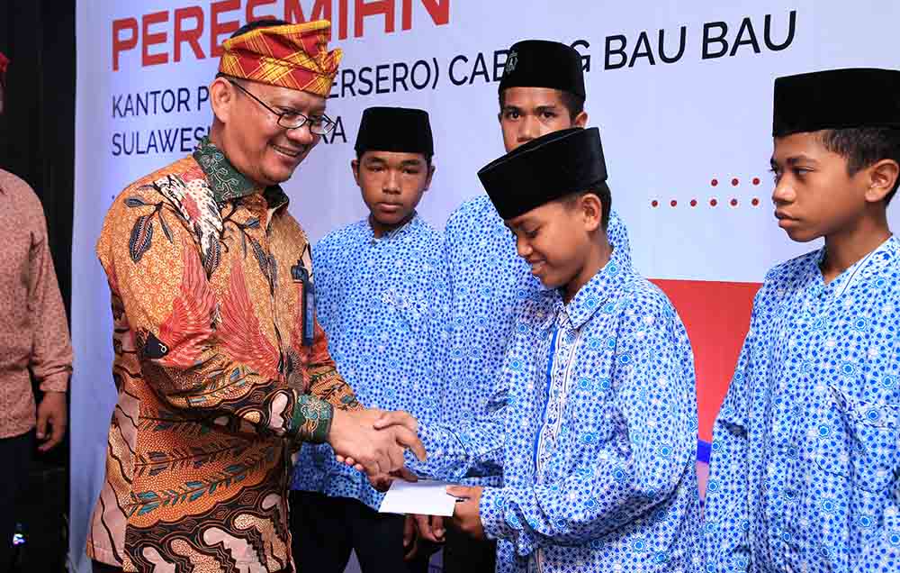 Peresmian Kantor Pelni Cabang Bau Bau