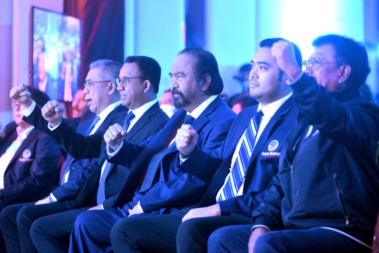 Anies Baswedan Hadiri Peluncuran NasDem Memanggil