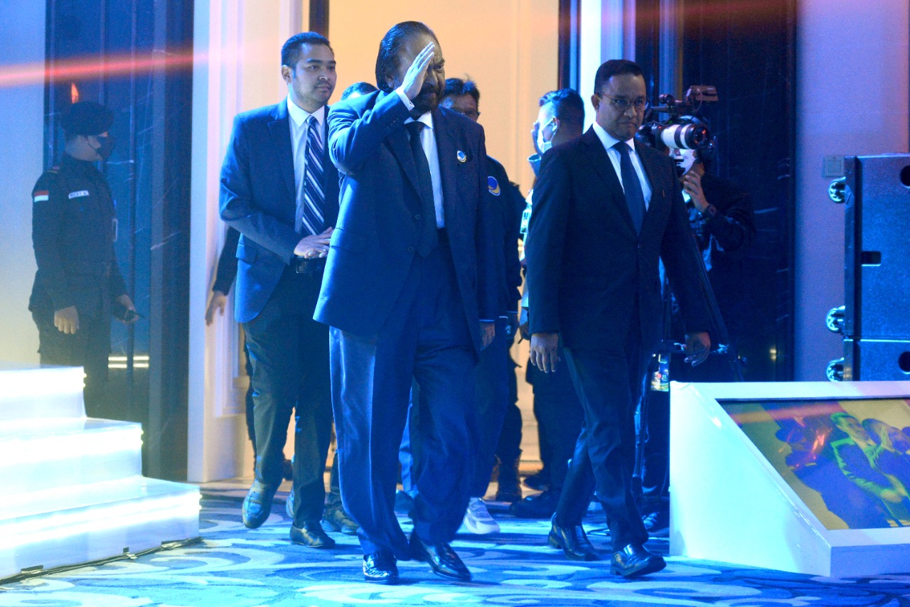 Anies Baswedan Hadiri Peluncuran NasDem Memanggil