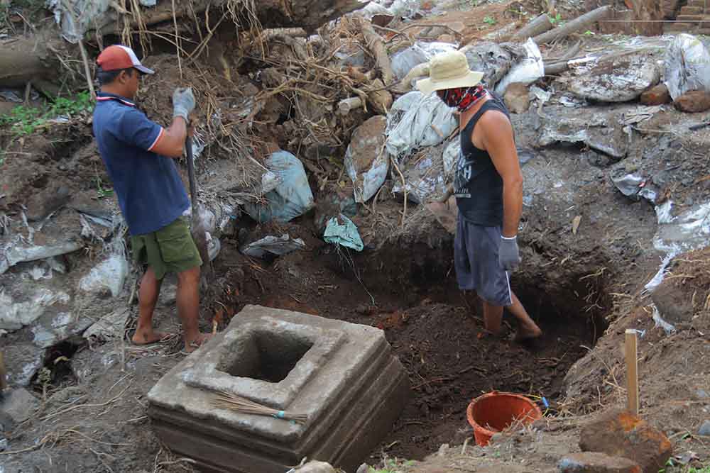 Ekskavasi Situs Mbah Blawu di Jombang