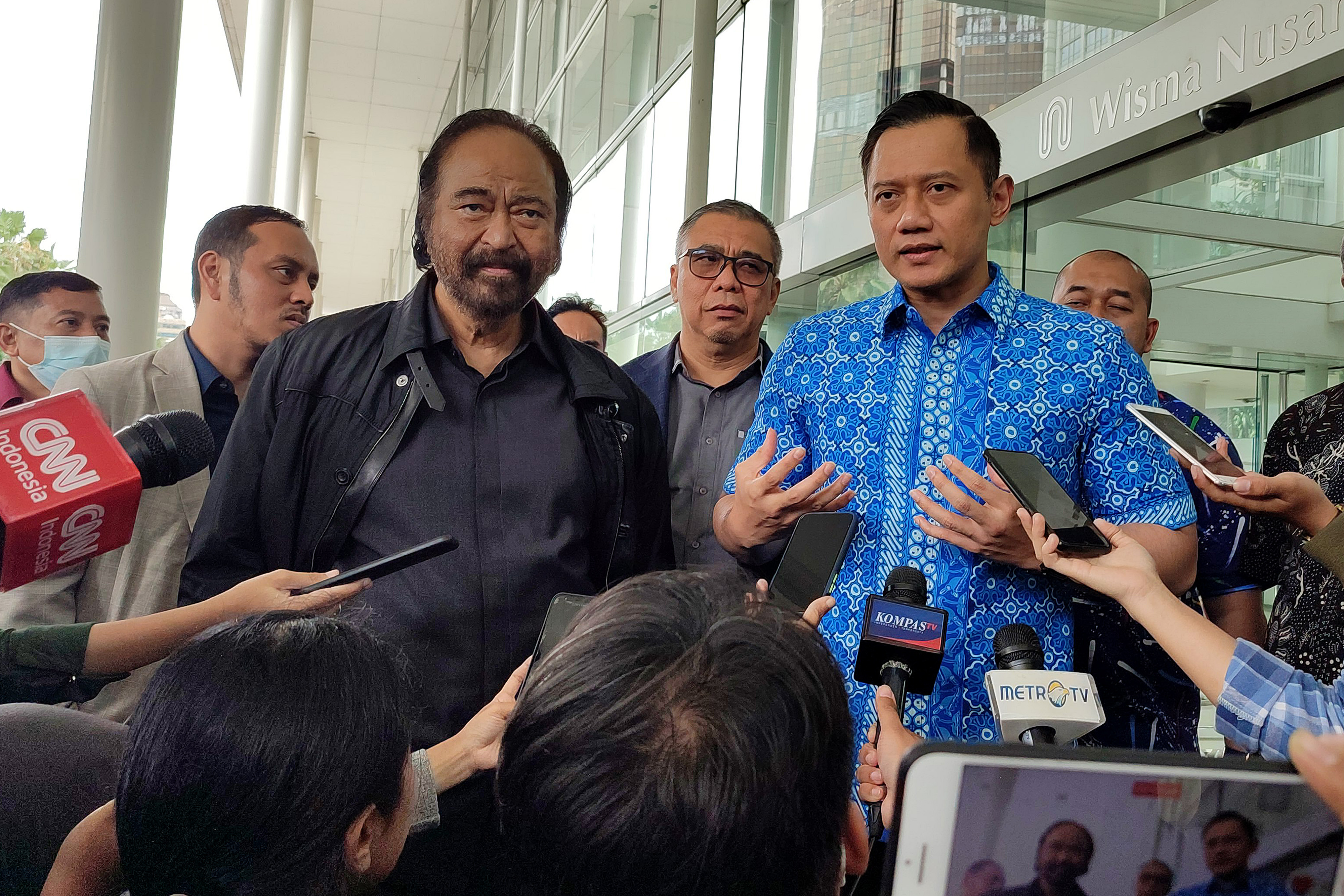 Silaturrahim Surya Paloh dan AHY