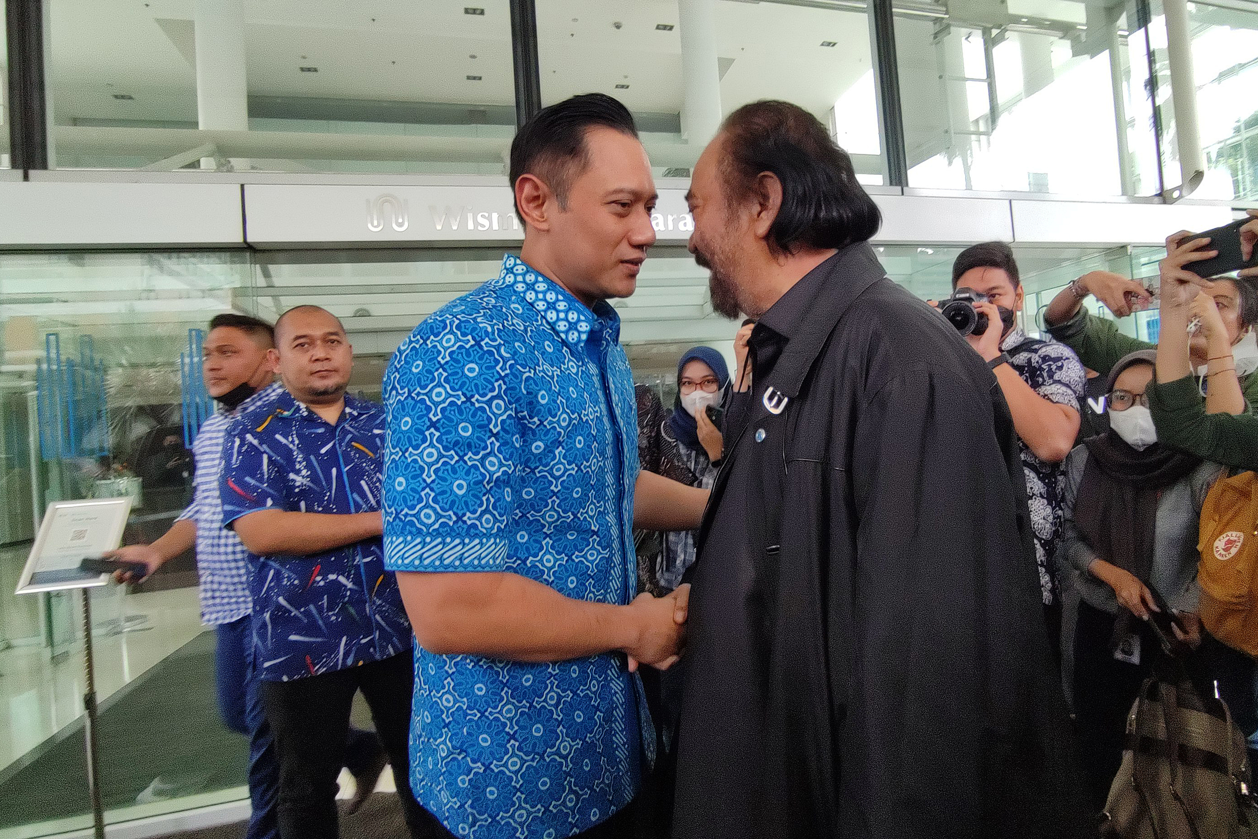 Silaturrahim Surya Paloh dan AHY