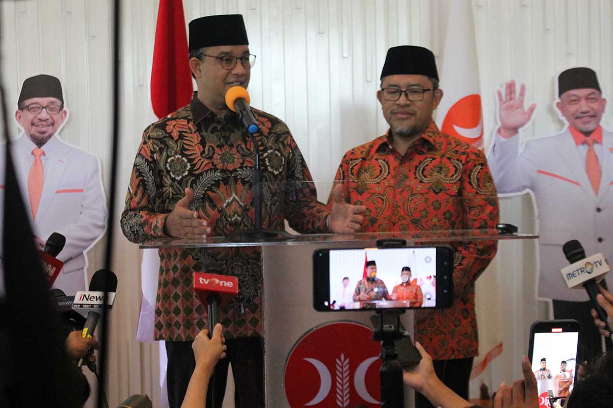 PKS Jodohkan Aher-Anies Maju di Pilpres 2024