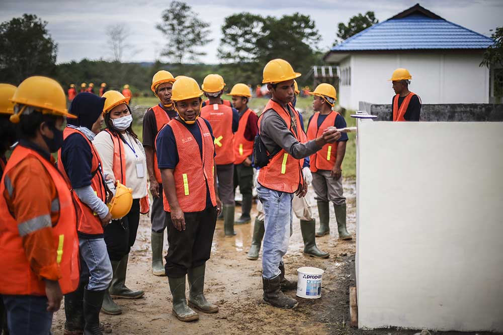 Pelatihan Calon Pekerja Konstruksi Ibu Kota Negara