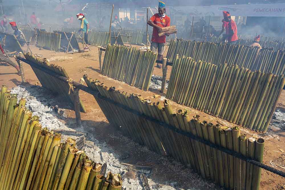 Pembakaran Inuyu Pecahkan Rekor Muri