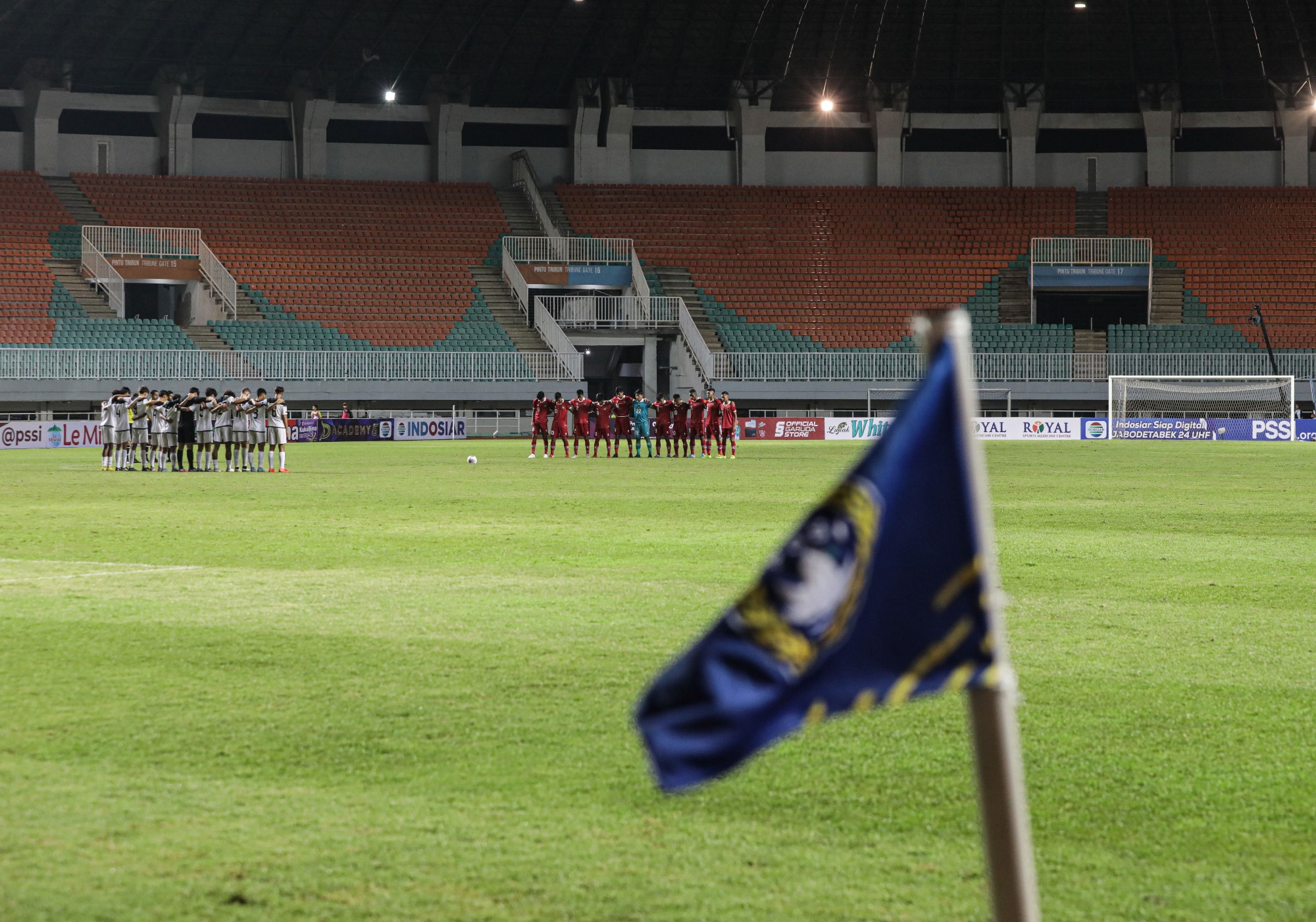 Laga Pertama Grup B Kualifikasi Piala Asia U-17  Dilaksanakan Tanpa Penonton