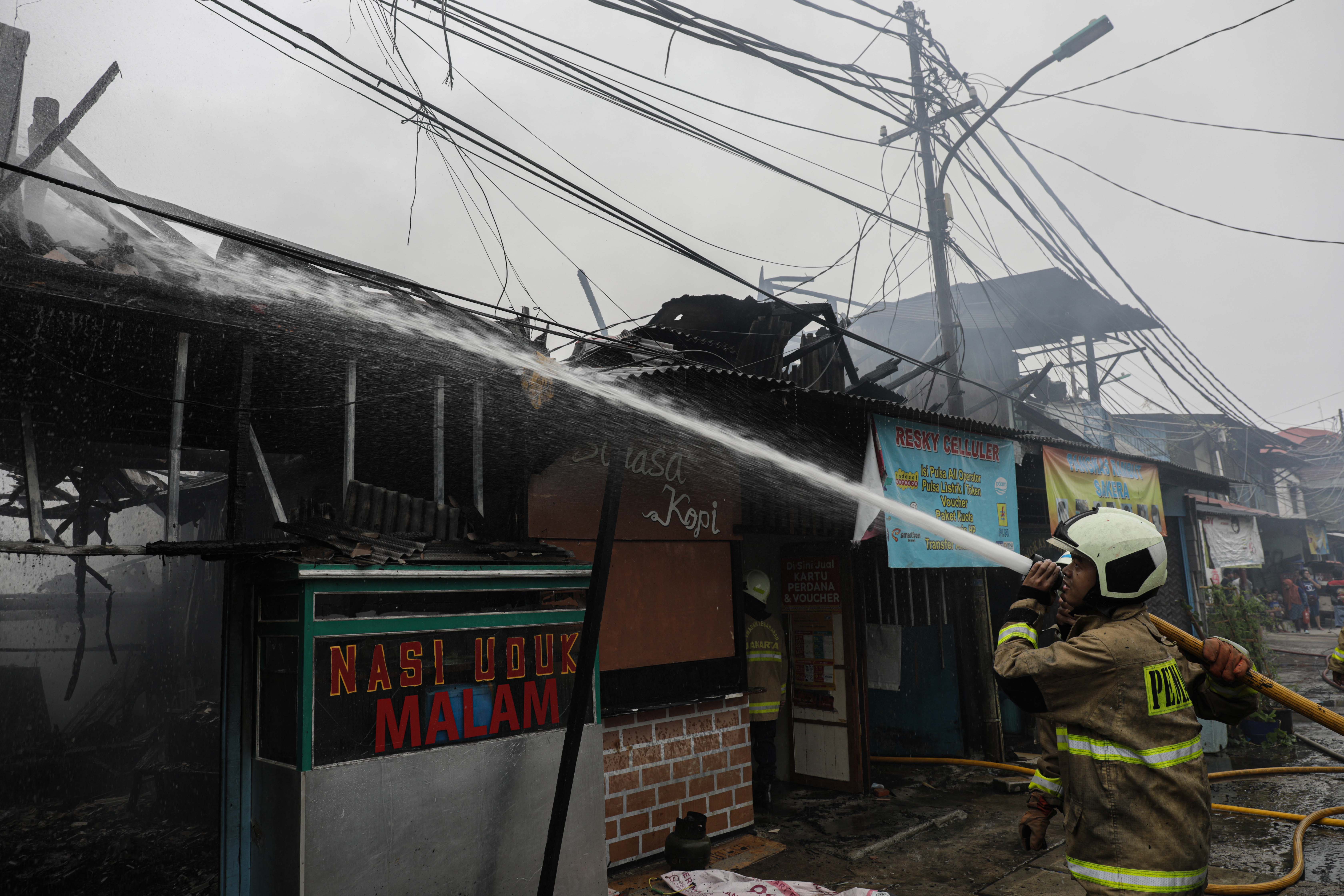 Kebakaran Jakarta Didominasi Korsleting Listrik
