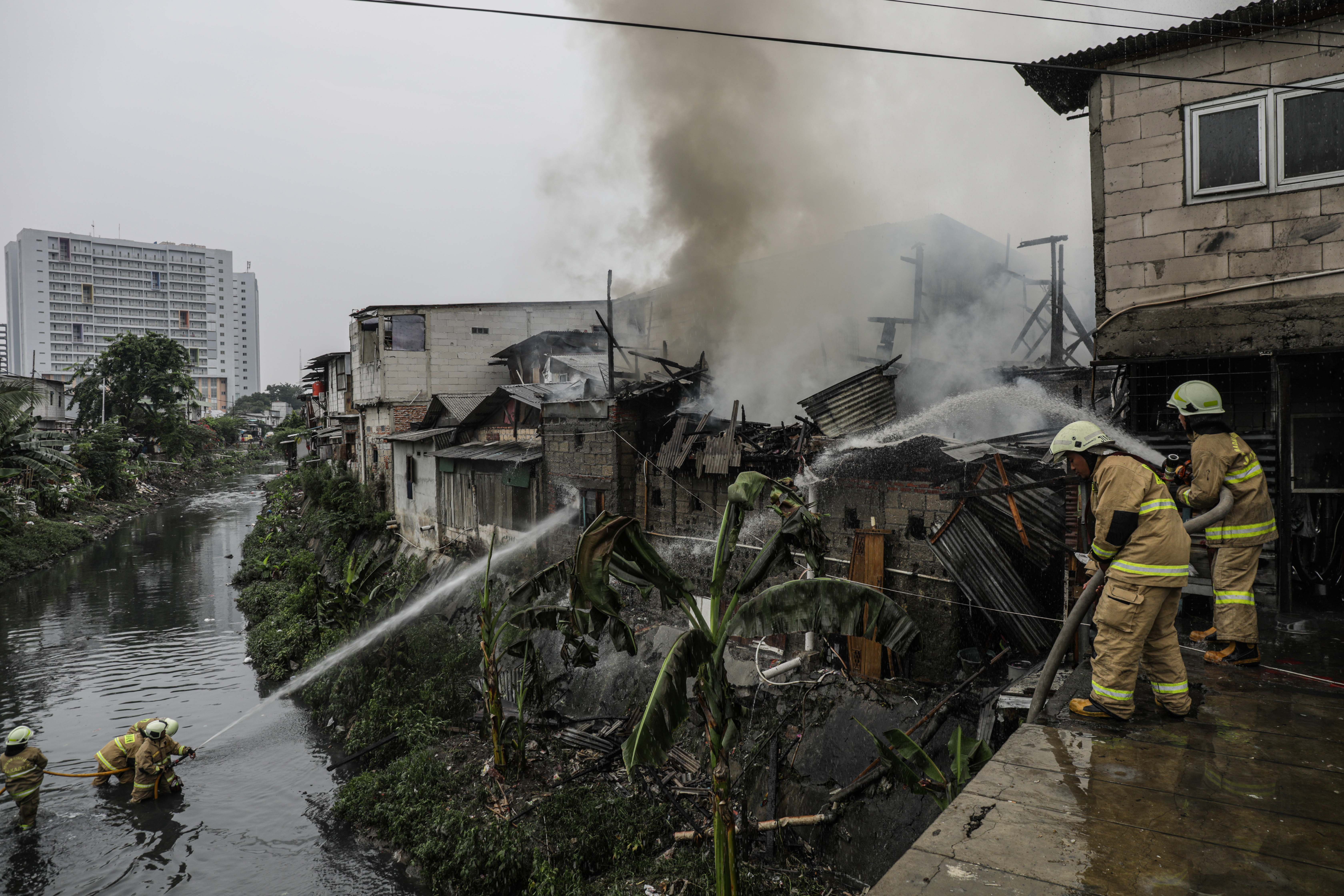 Kebakaran Jakarta Didominasi Korsleting Listrik