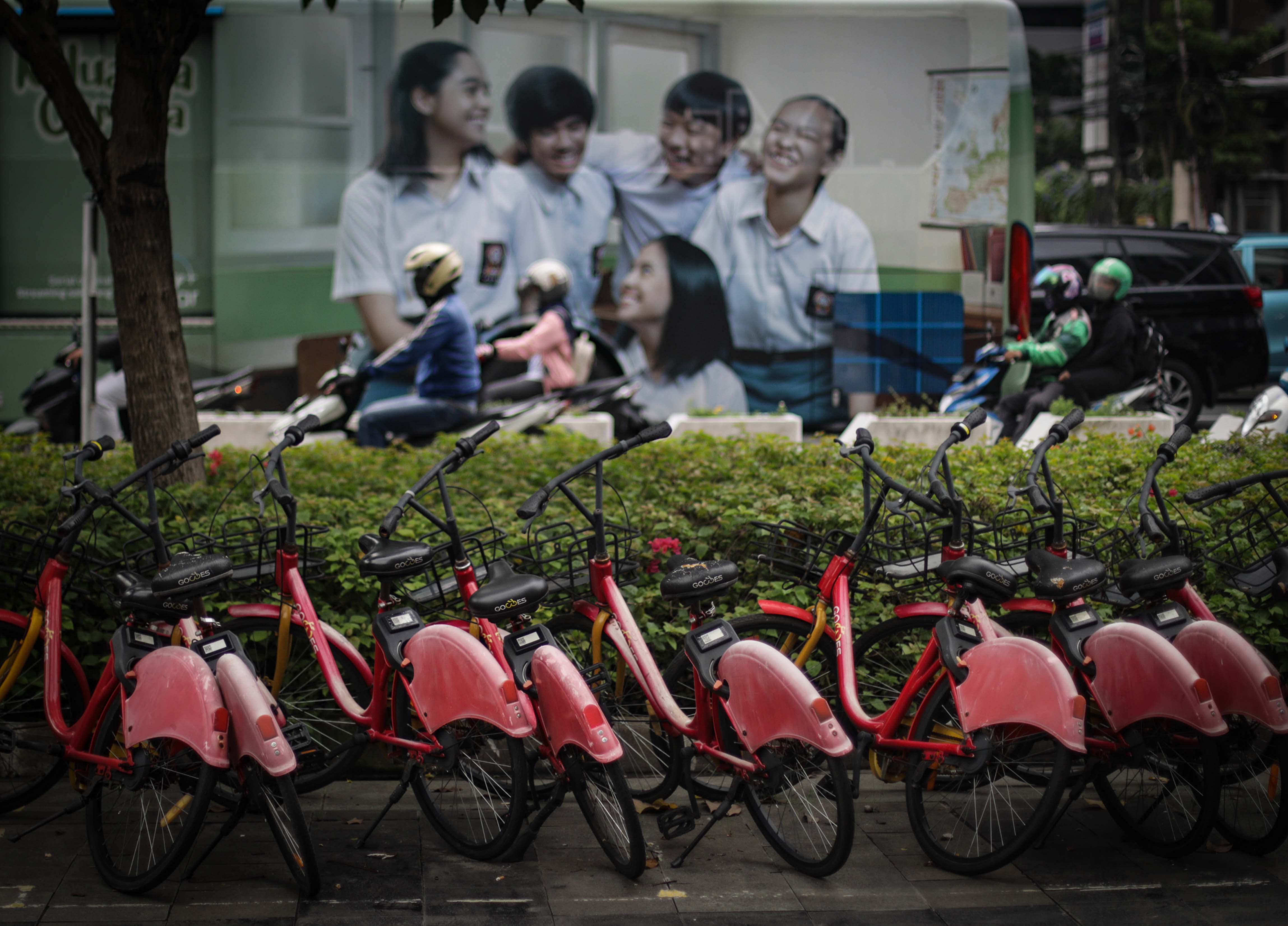 Sepeda Sewa 'Gowes' Tidak Terawat