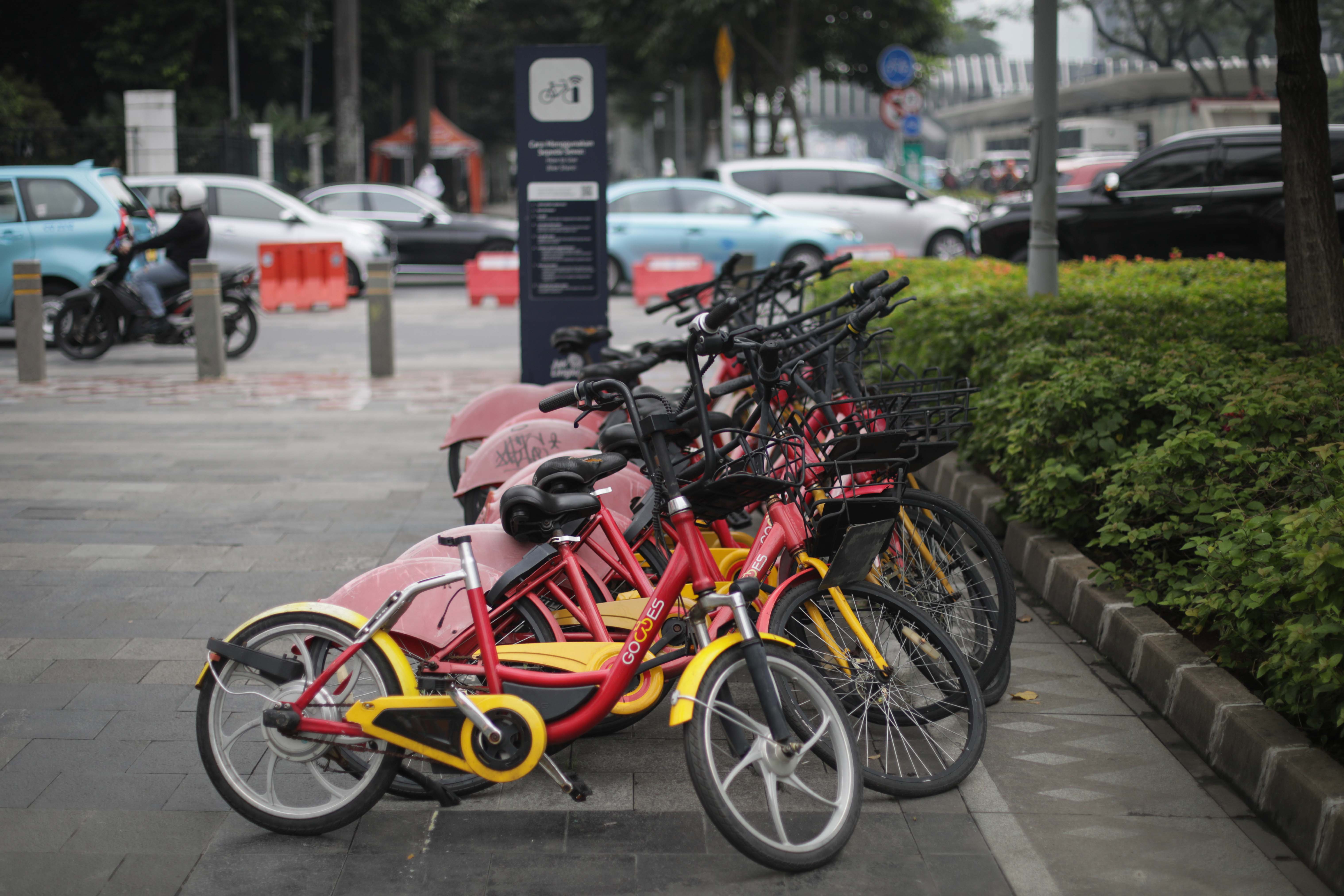 Sepeda Sewa 'Gowes' Tidak Terawat
