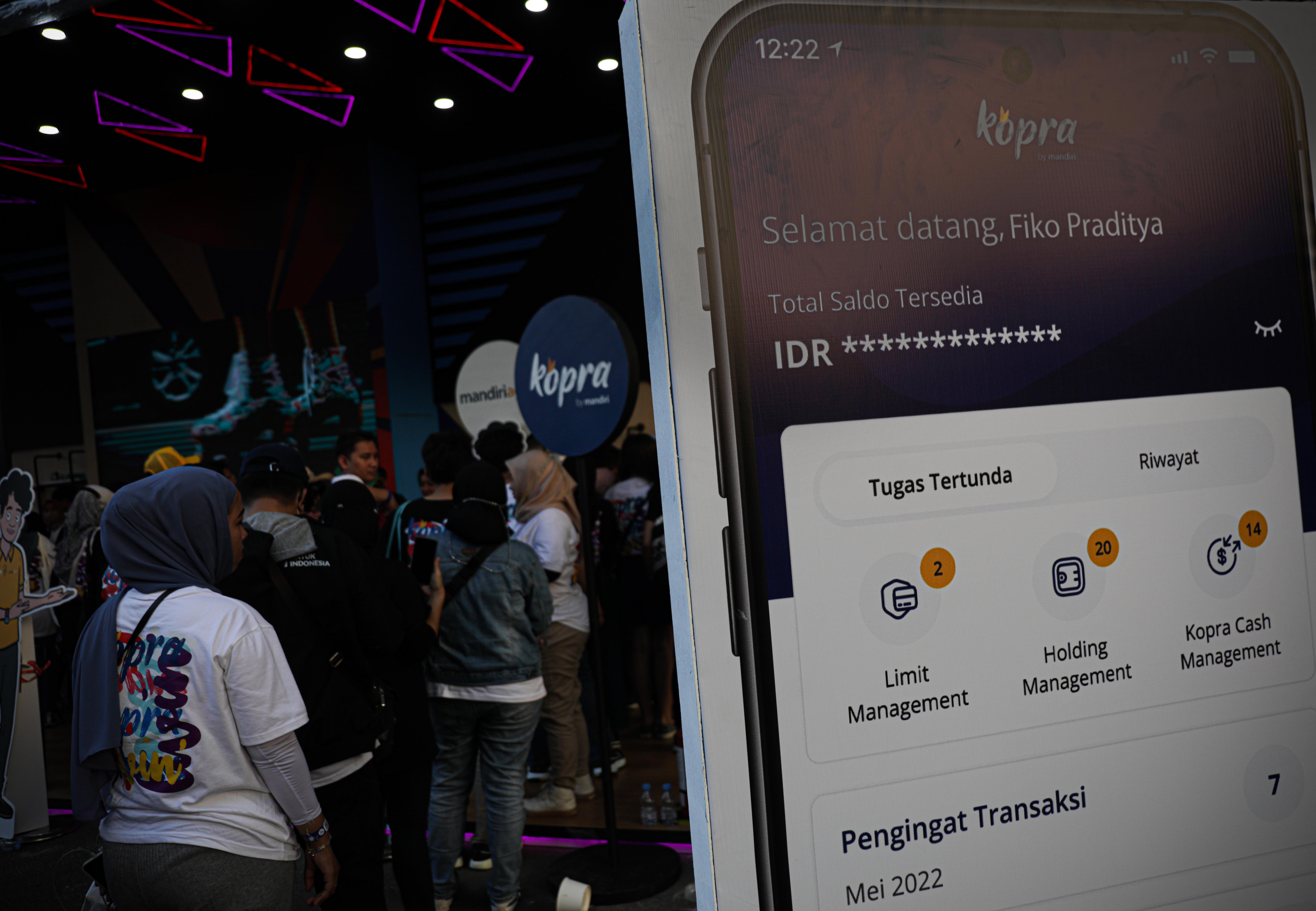 Memperkenalkan Layanan Kopra Mobile App di Mandiri Karnaval 2022