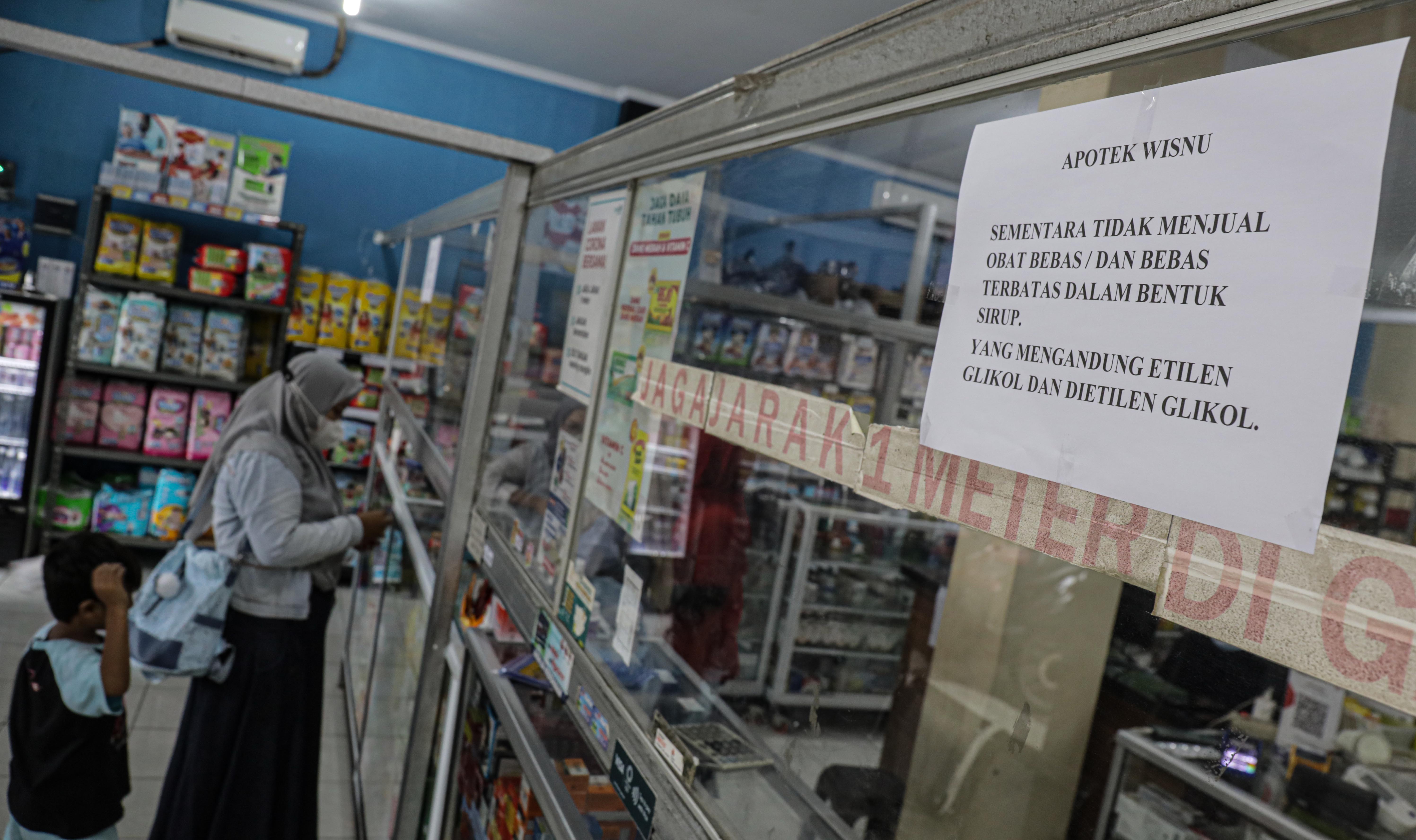 Hentikan Penjualan Obat Sirup