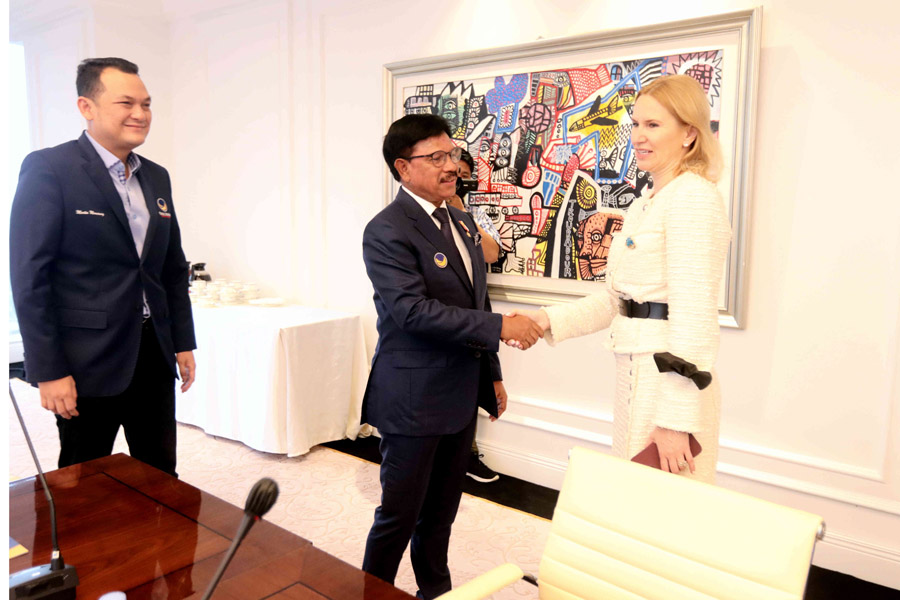 Partai NasDem Terima Kunjungan Delegasi Parlemen Ukraina