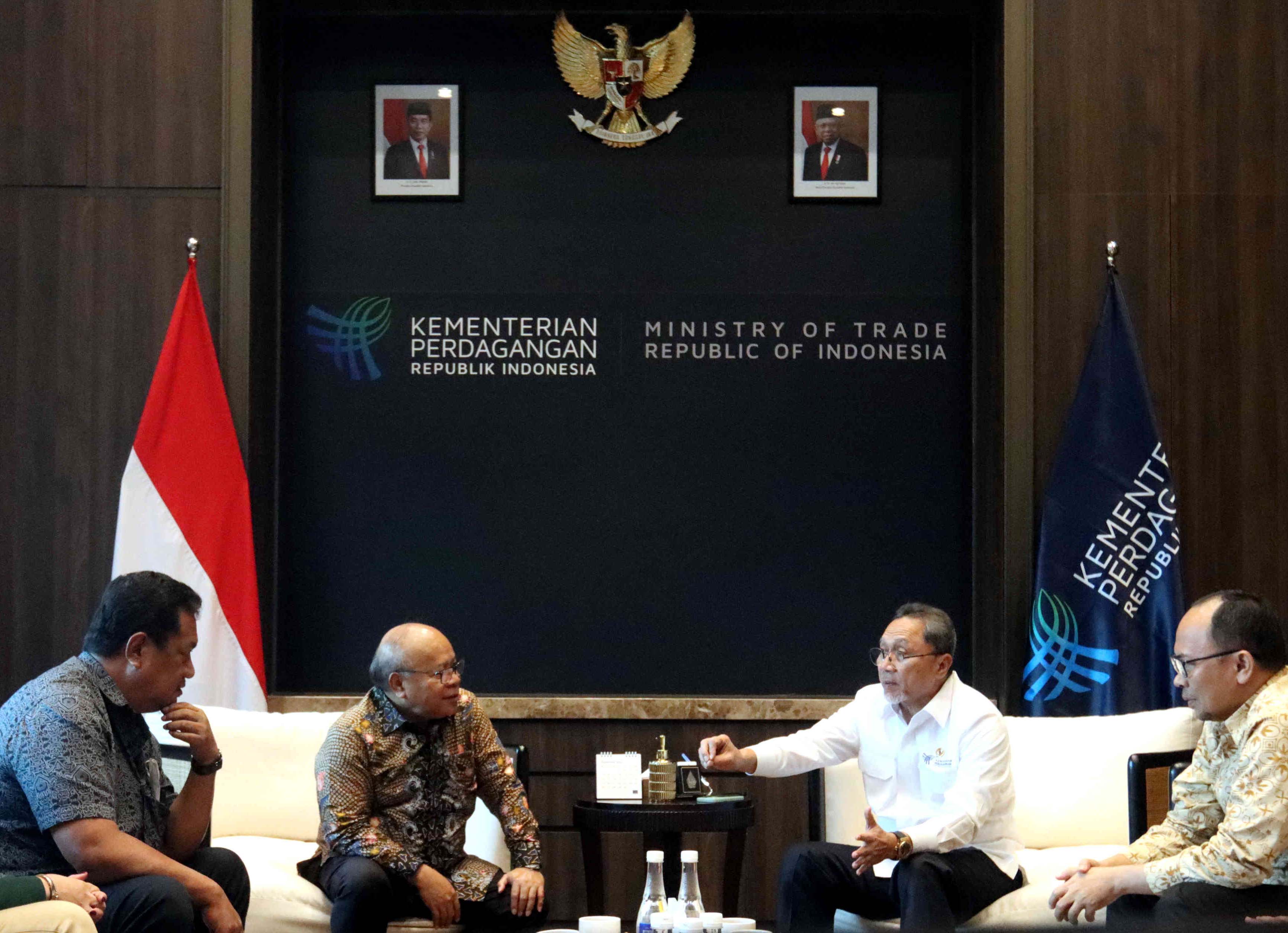 Audiensi Media Group dan Menteri Perdagangan